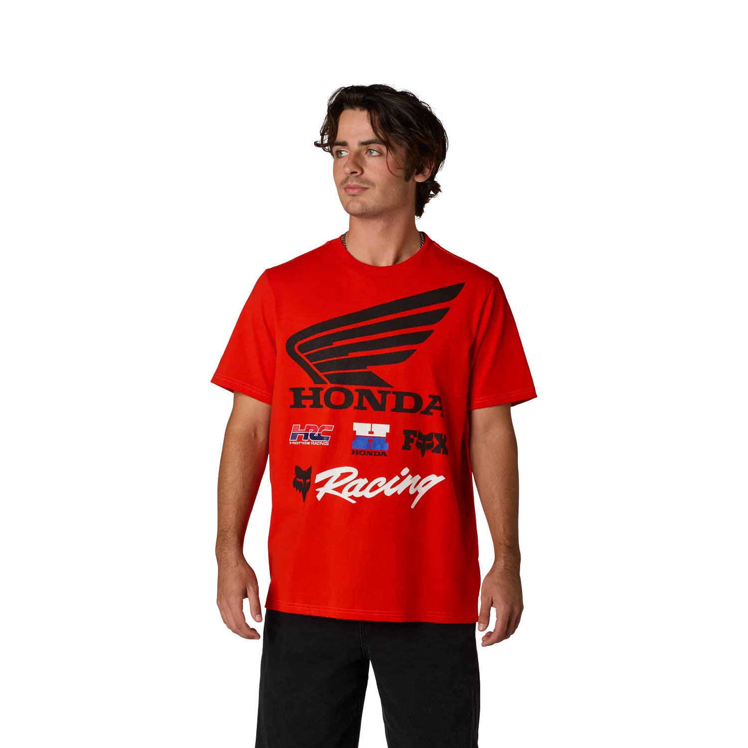 Fox Honda 195 Original Short Sleeve Tee Red