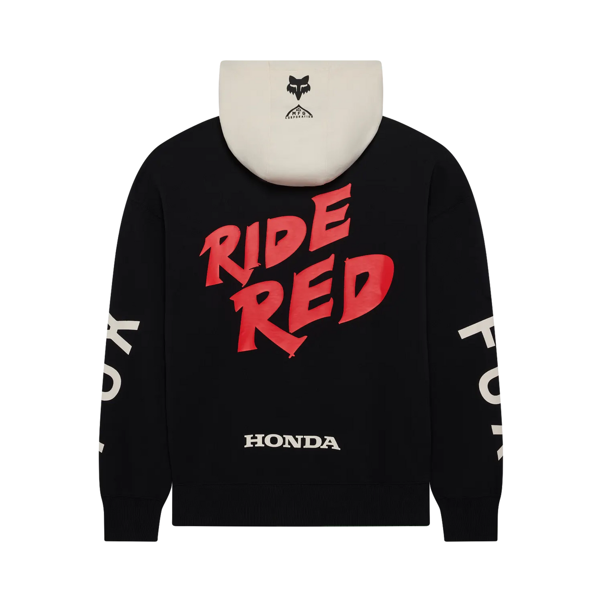 Fox Honda Blocked Pullover Hoodie Black