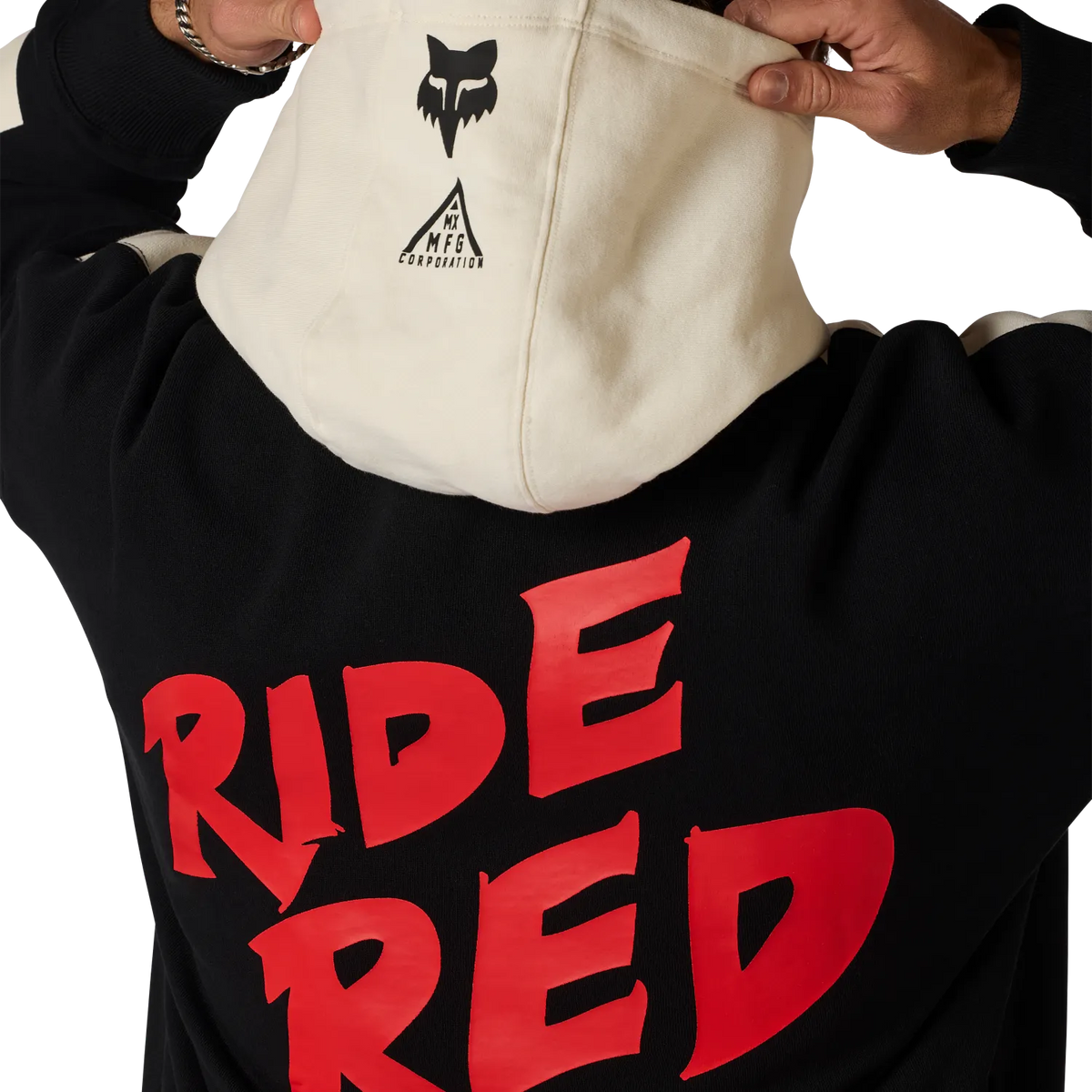 Fox Honda Blocked Pullover Hoodie Black