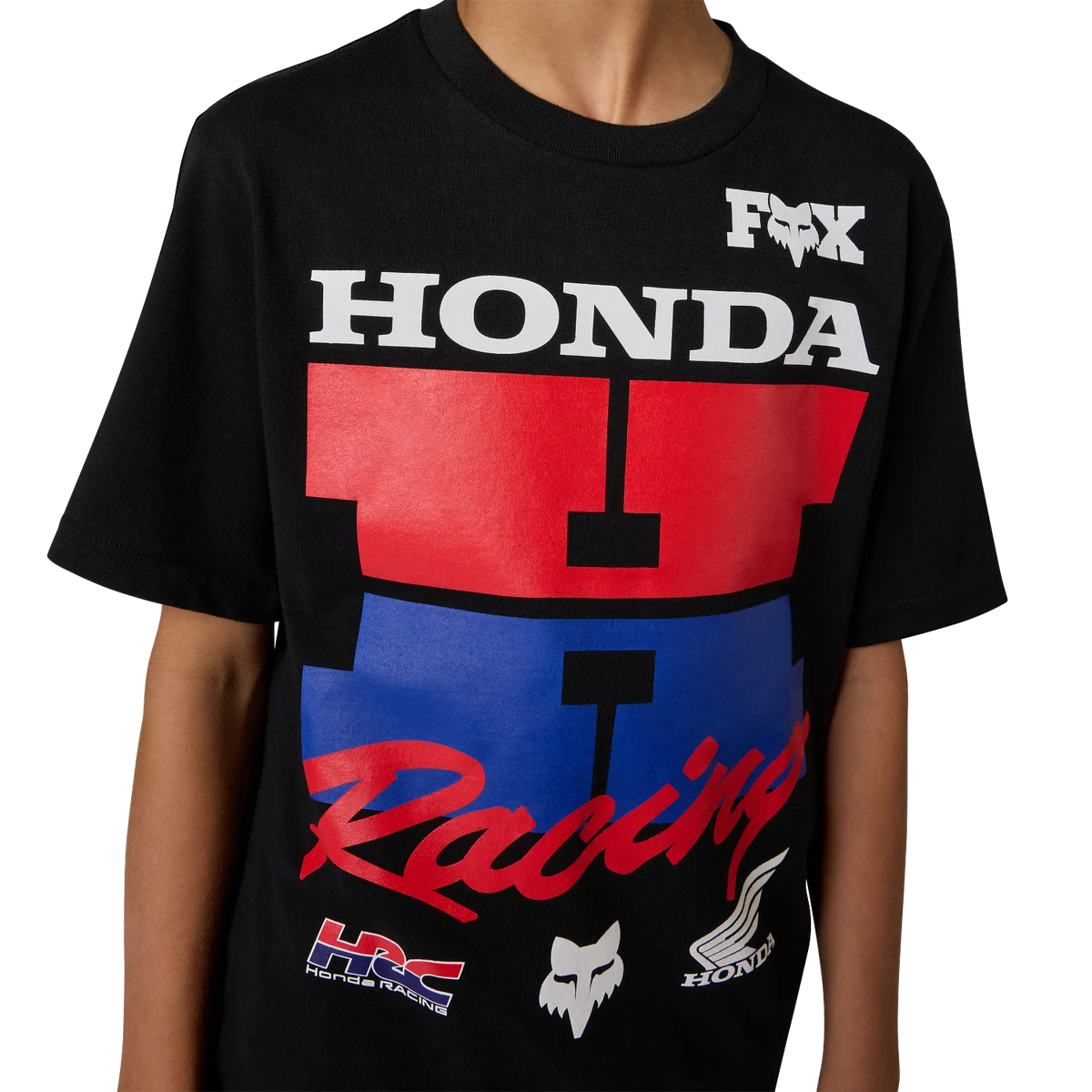Fox YOUTH Honda Short Sleeve Tee Ultra Black