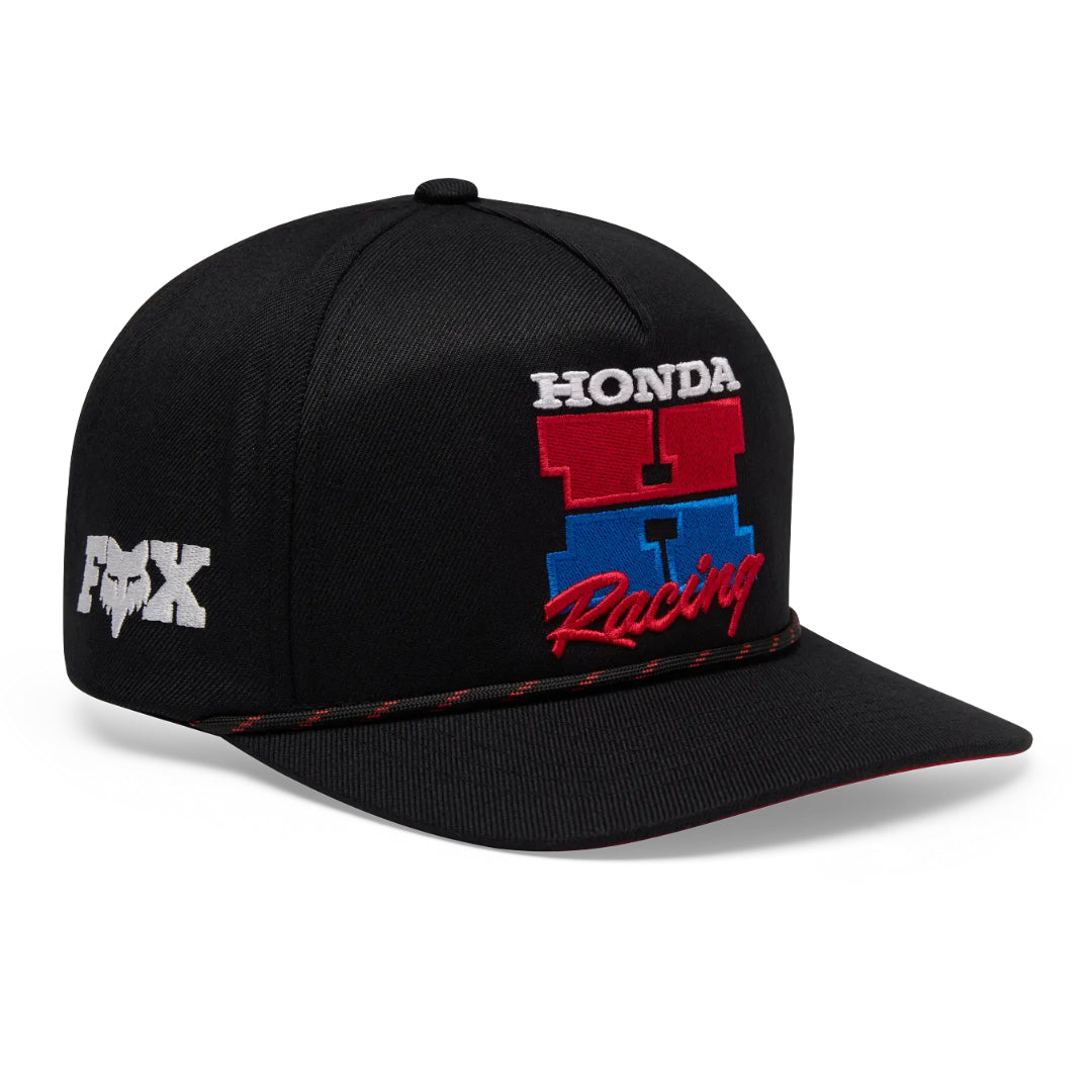 Fox Honda Snapback Hat Black