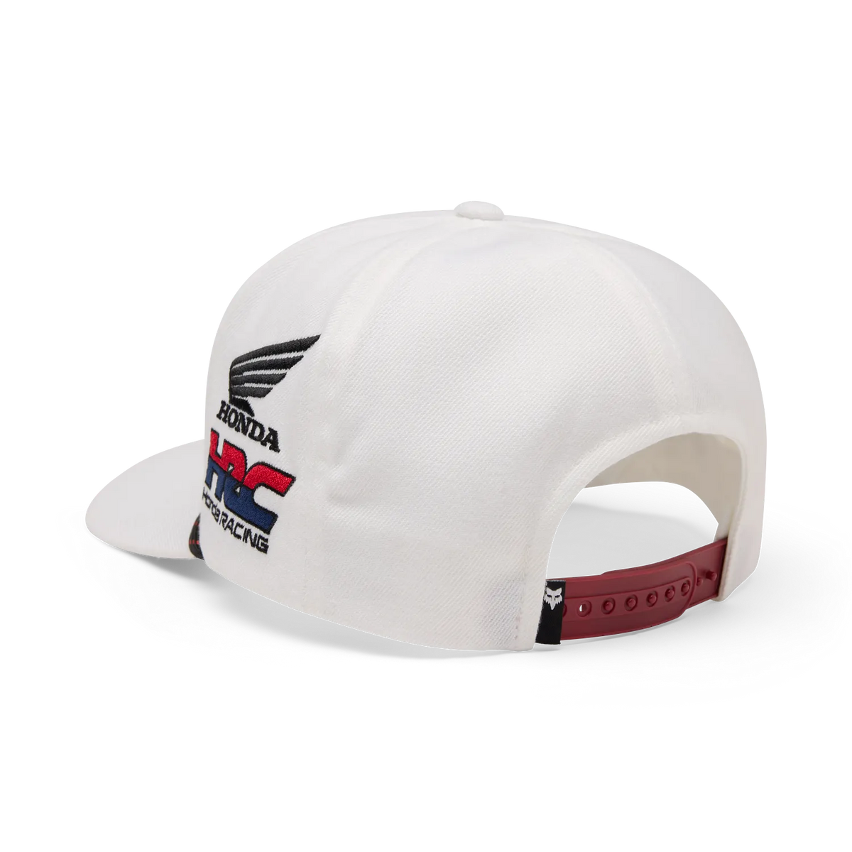 Fox Honda Snapback Hat Off White