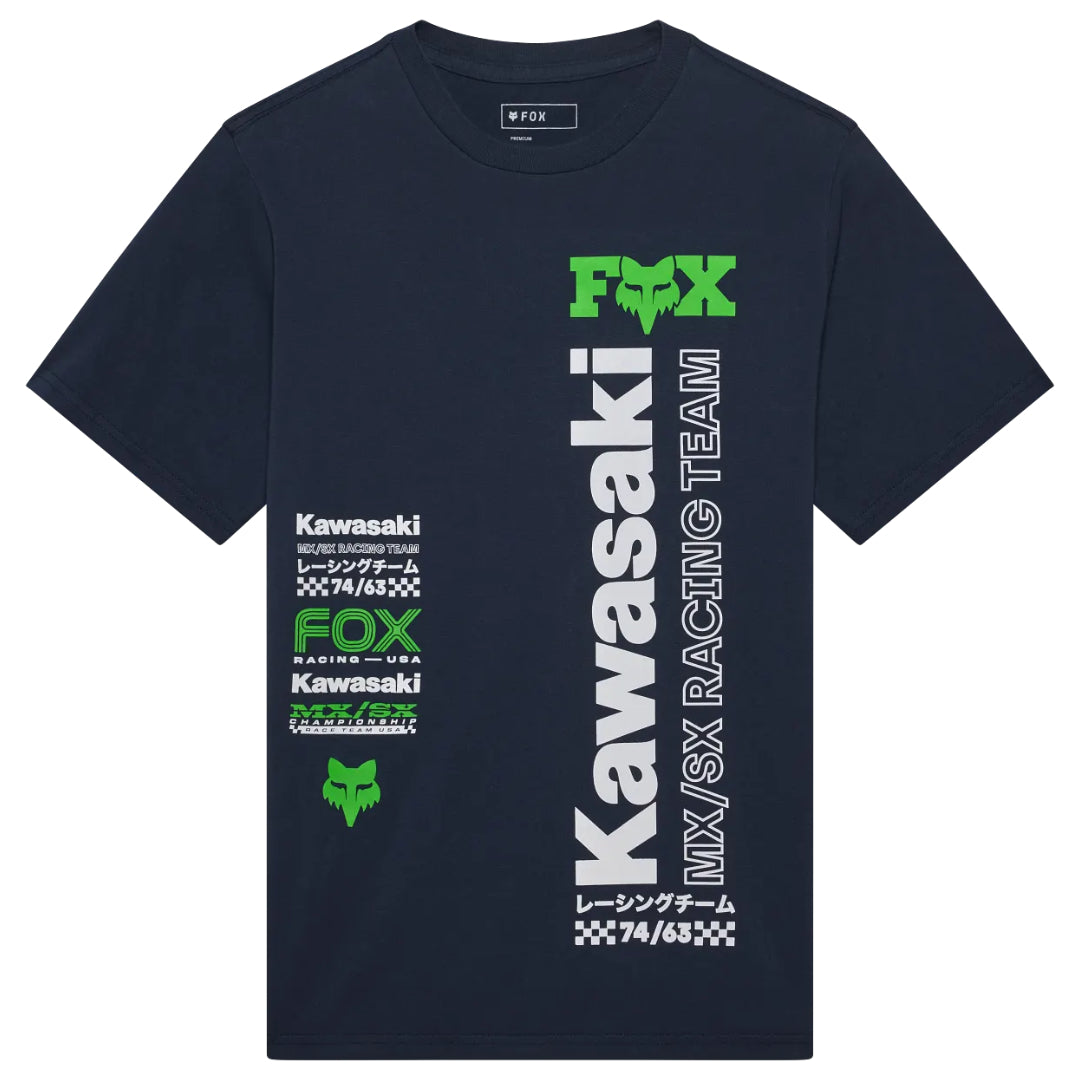 Fox Kawi 195 Original Short Sleeve Tee Midnight Blue