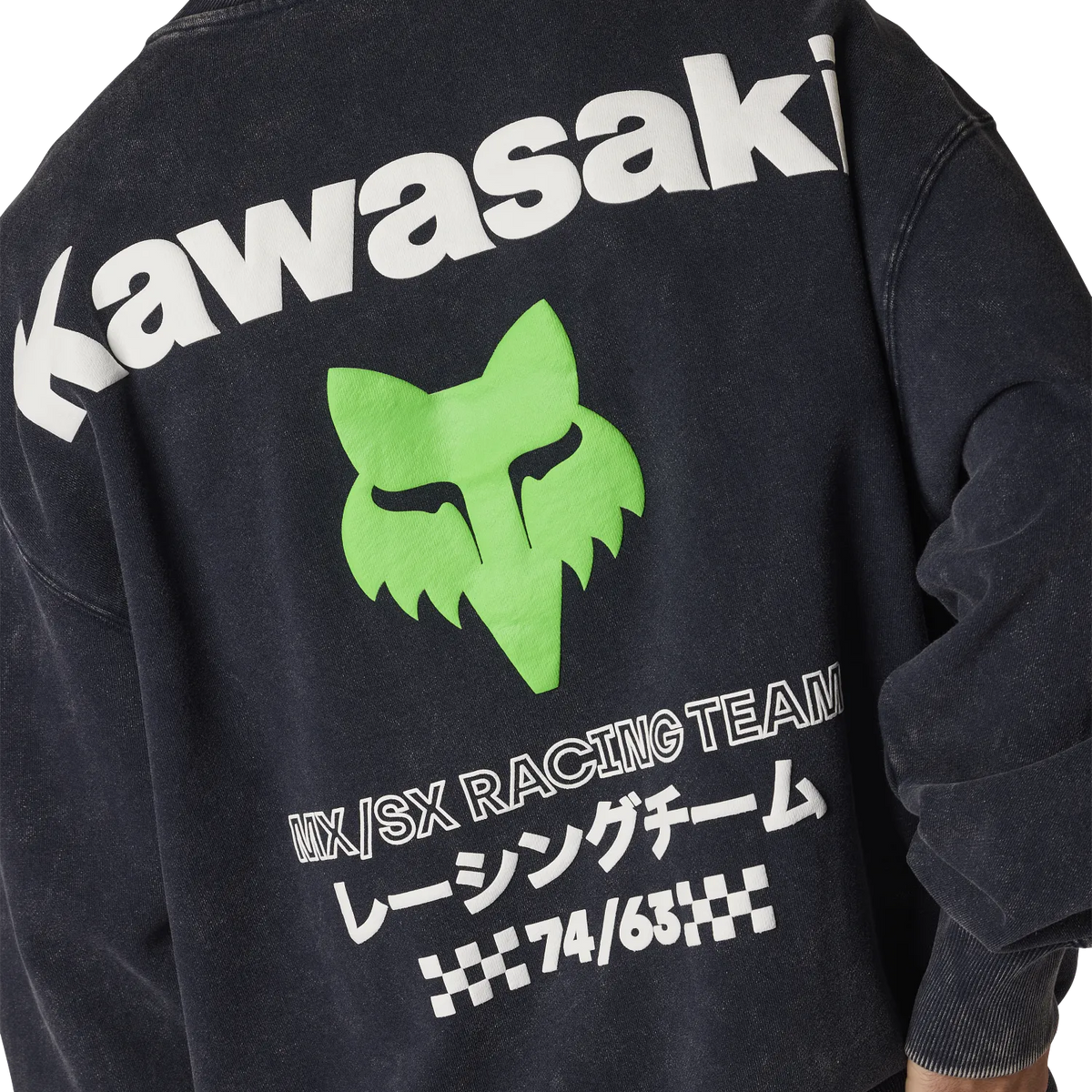 Fox Kawasaki Crew Sweatshirt Midnight Blue