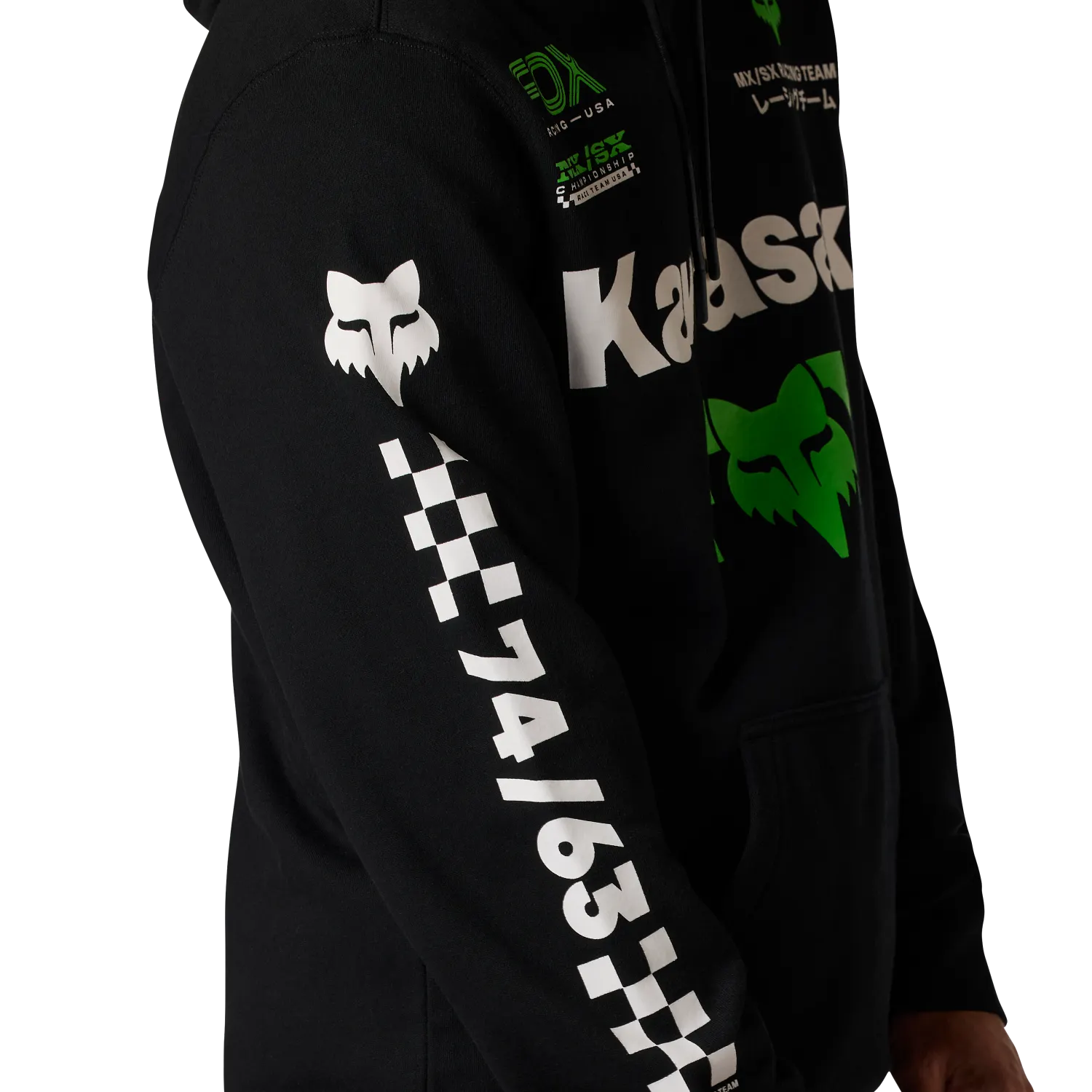 Fox Kawi Pullover Hoodie Black