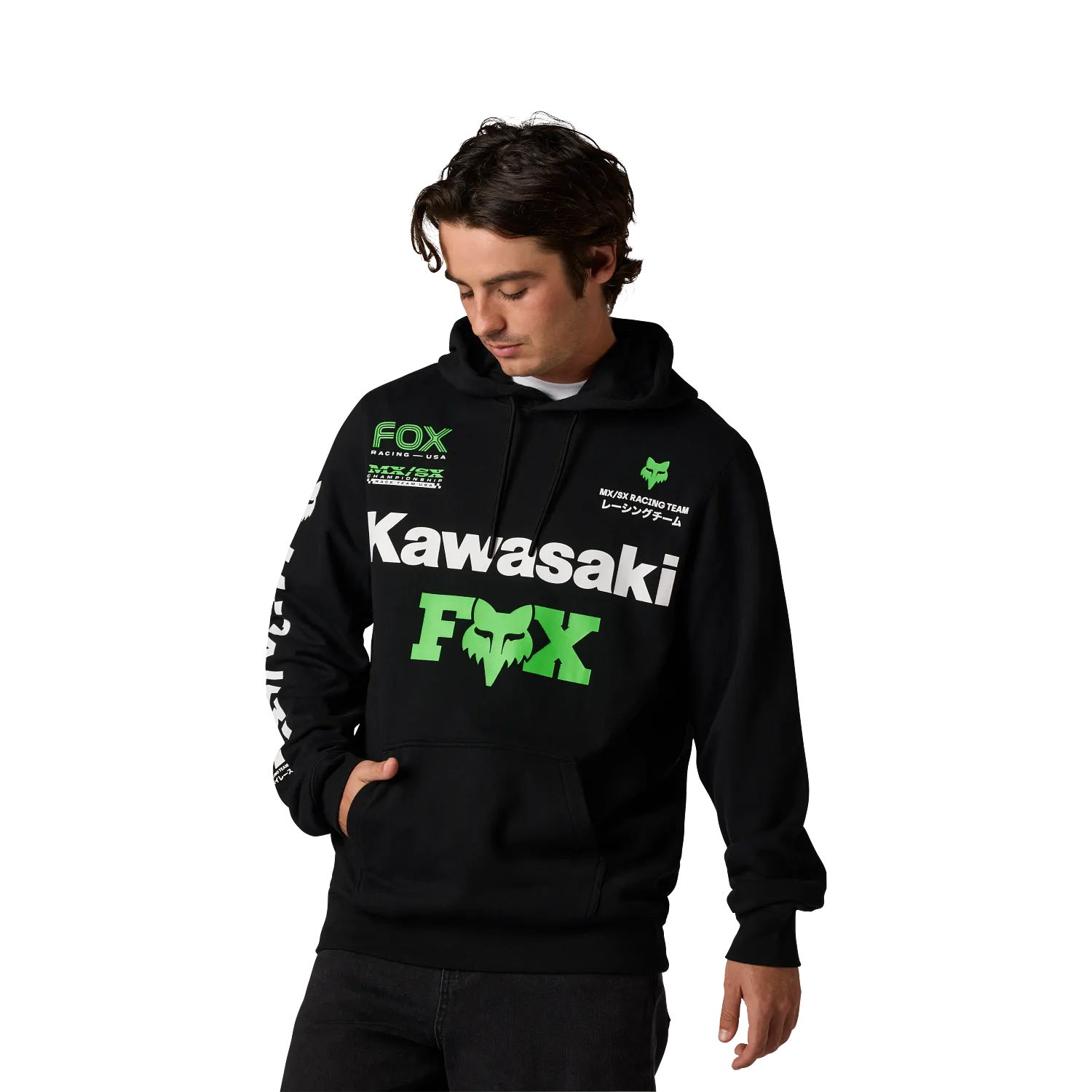 Fox Kawi Pullover Hoodie Black