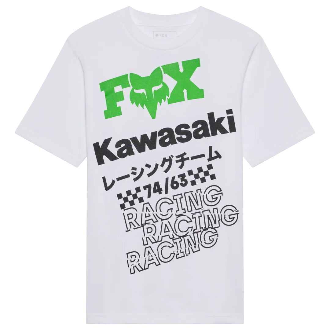 Fox Youth Kawi Short Sleeve Tee Matte White