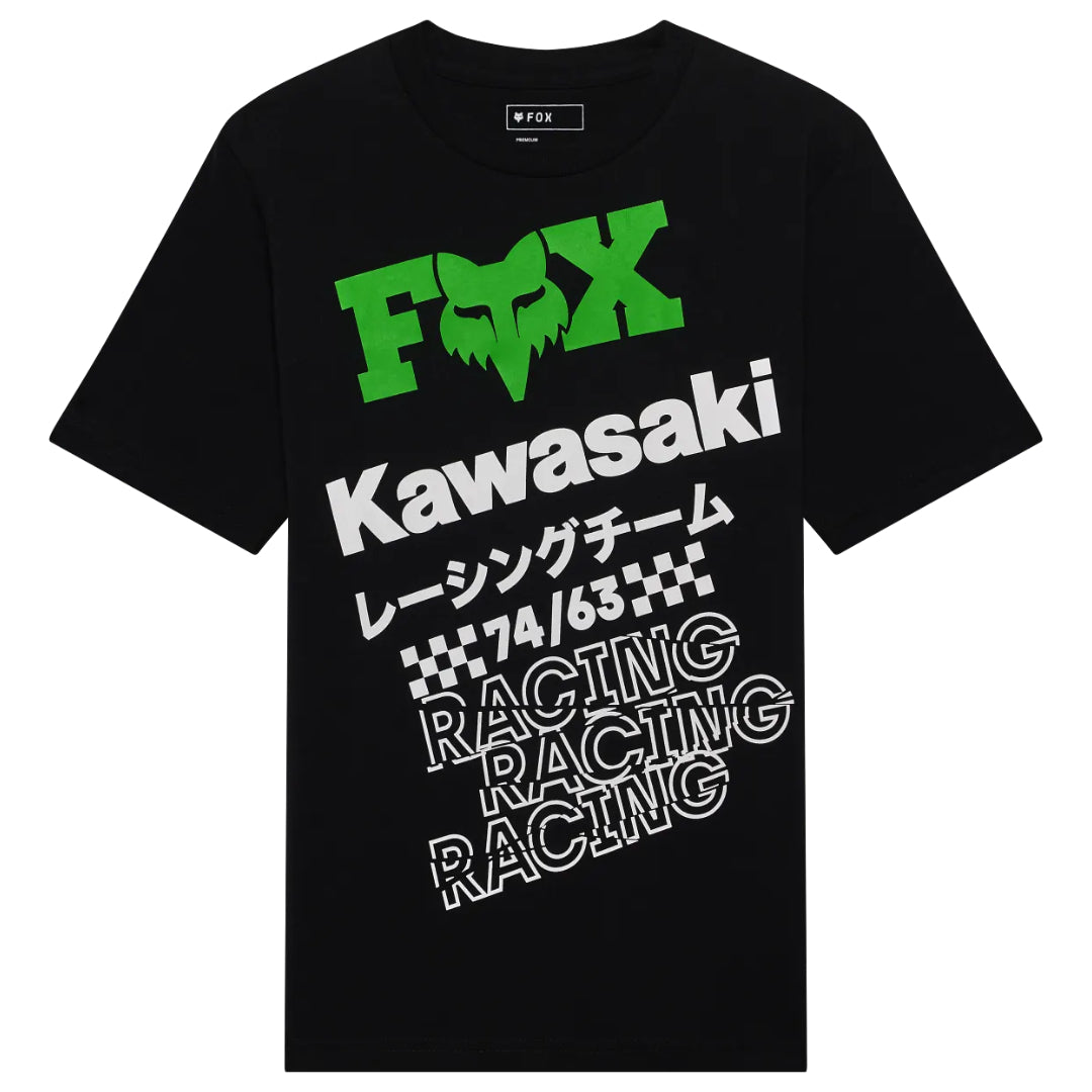 Fox Youth Kawi Short Sleeve Tee Ultra Black