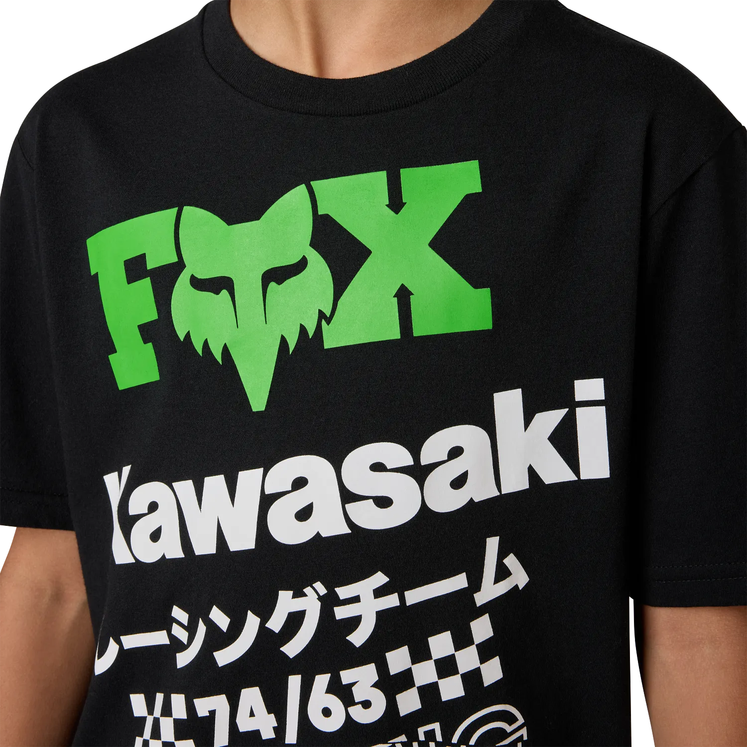 Fox Youth Kawi Short Sleeve Tee Ultra Black