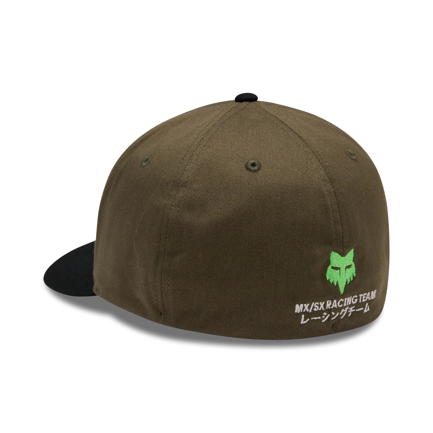 Fox Kawi Flexfit Hat Olive Green