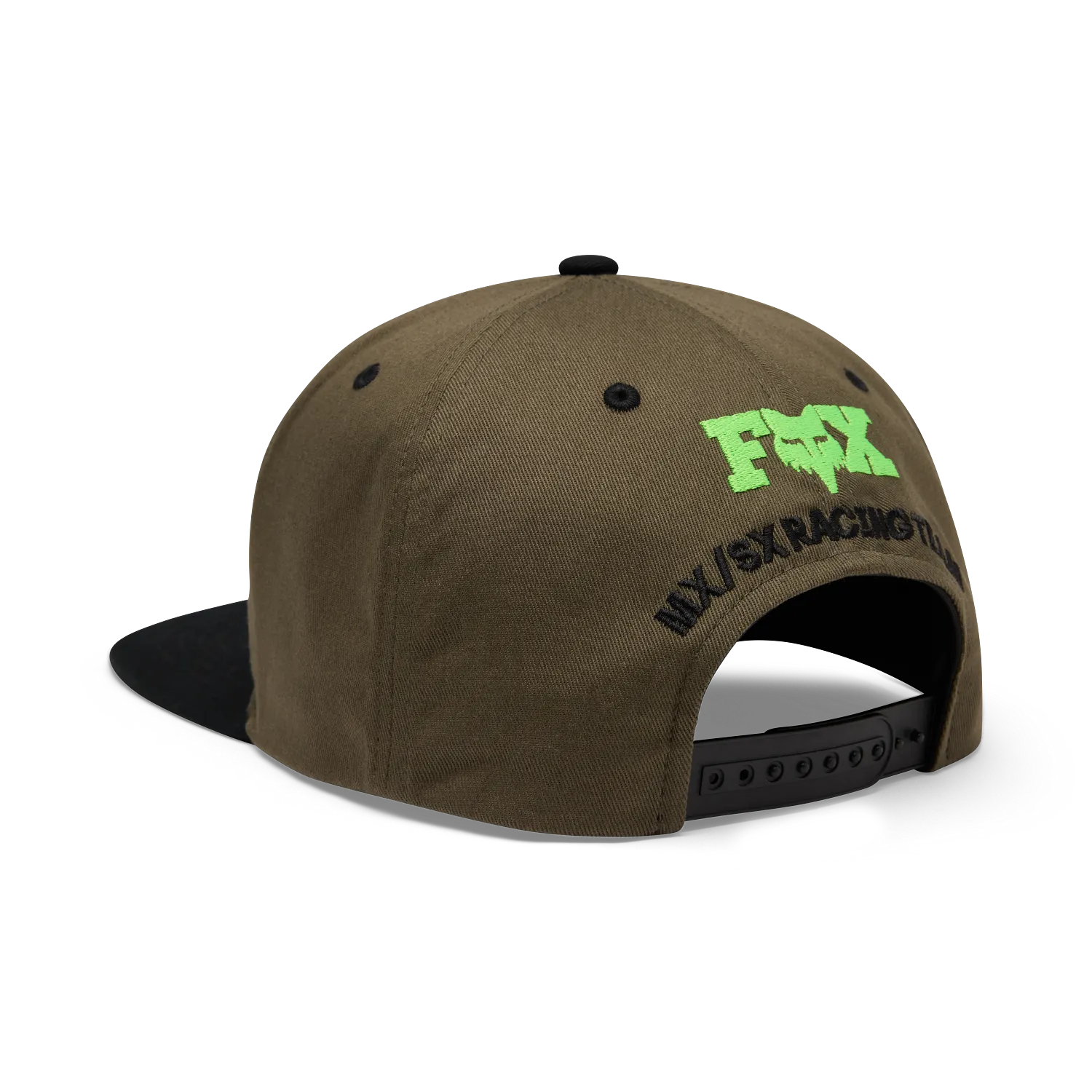 Fox Kawi Snapback Hat Olive Green