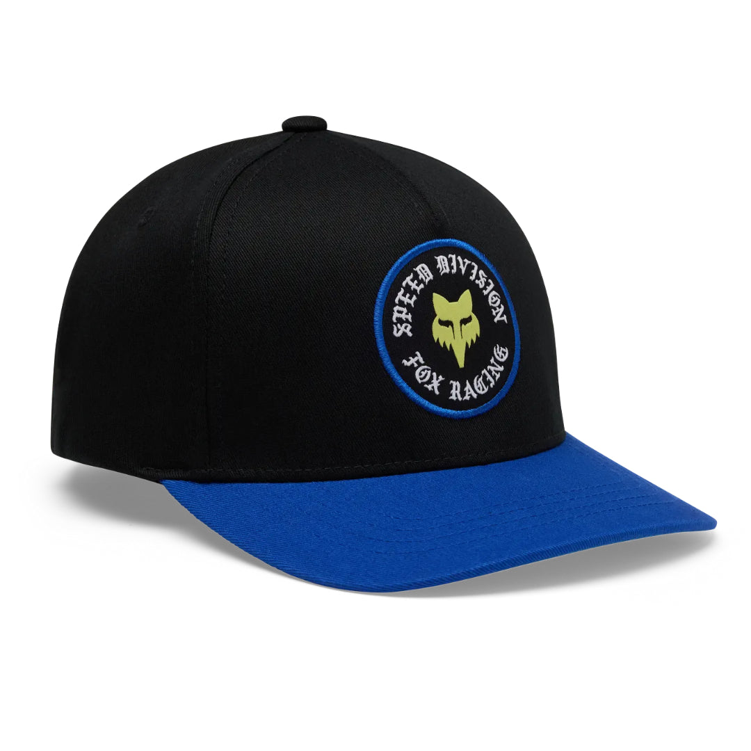 Fox Youth Badge Snapback Hat Black