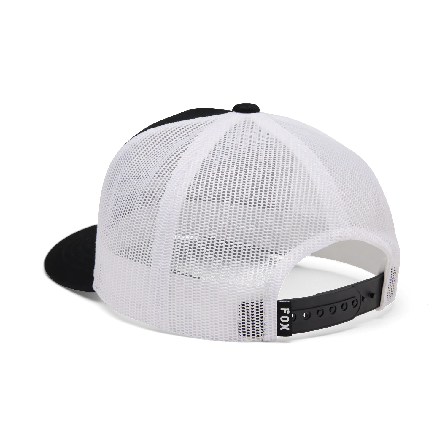 Fox Youth Checker Mesh Trucker Hat Black