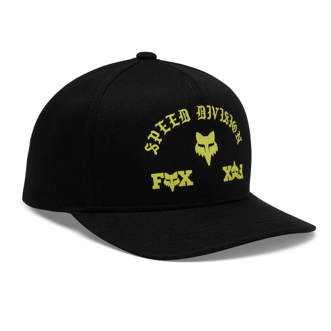 Fox Youth Icon Snapback Hat Black