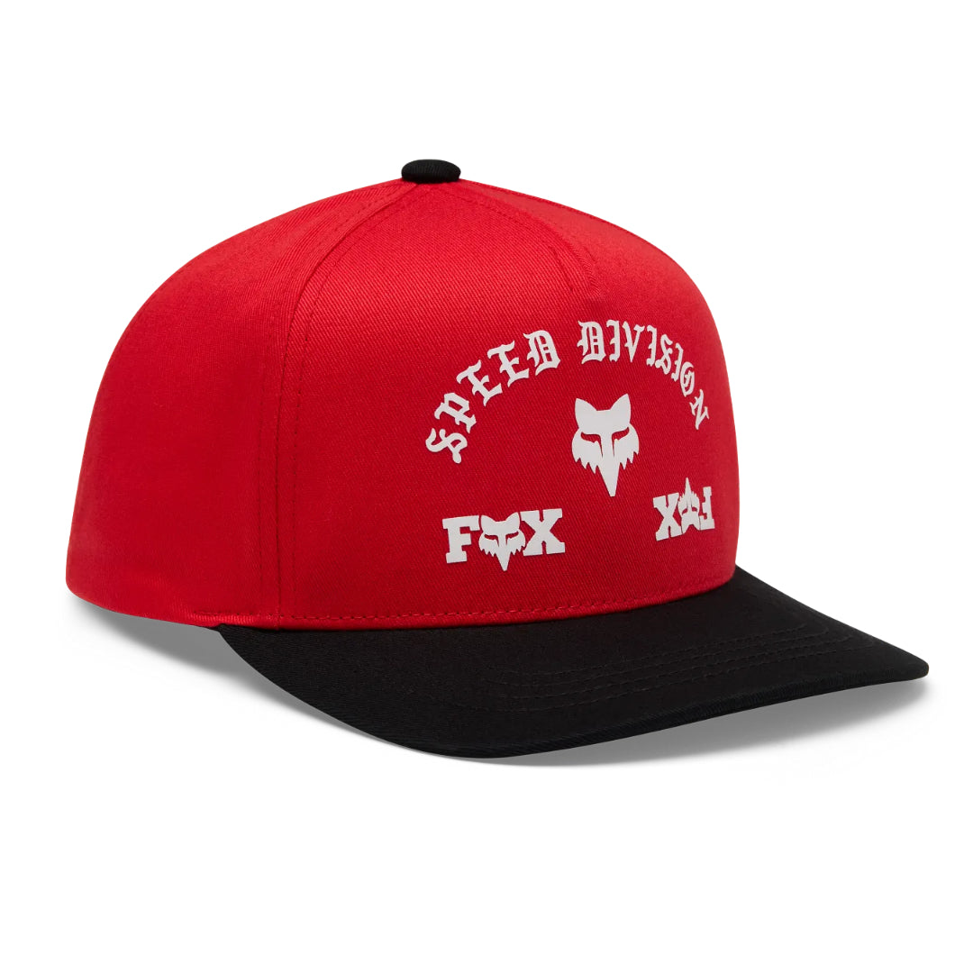 Fox Youth Icon Snapback Hat Red