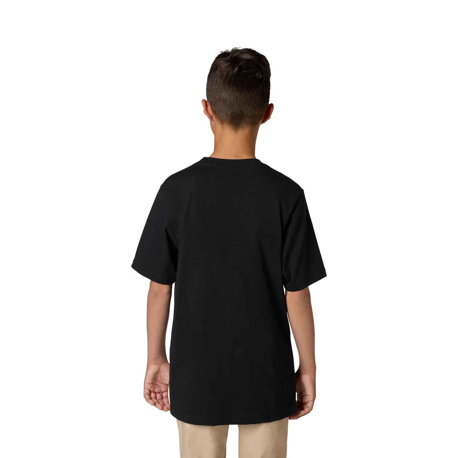 Fox Youth Badge Short Sleeve Tee Ultra Black