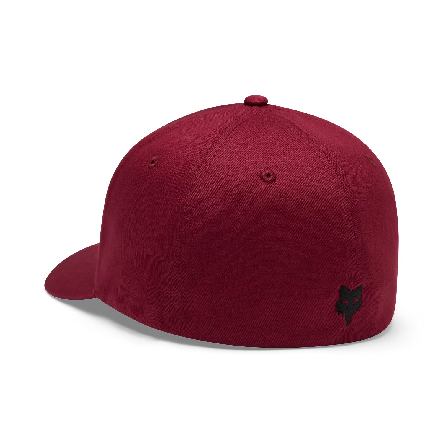Fox Badge Flexfit Hat Cabernet
