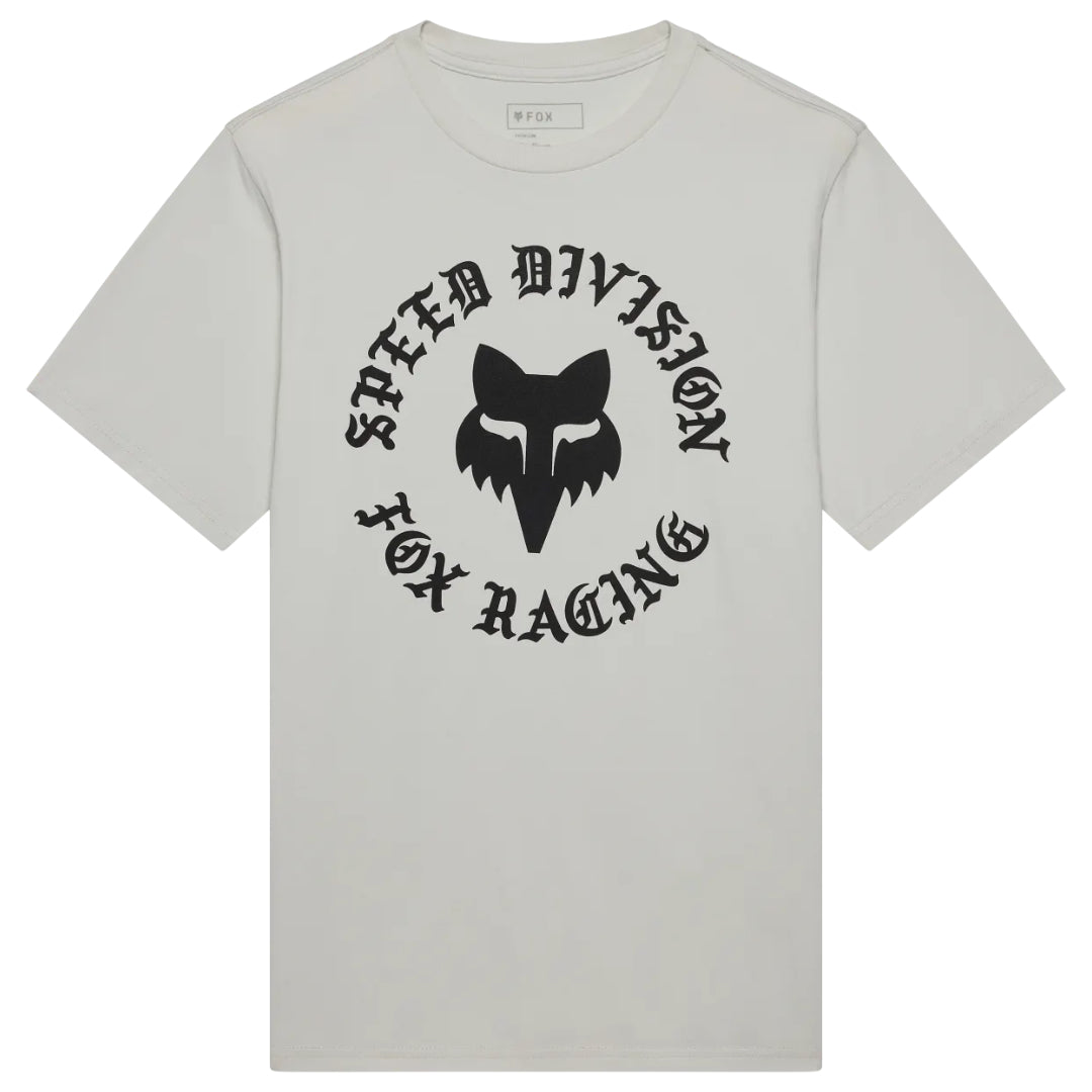 Fox Badge 195 Original Short Sleeve Tee Light Grey