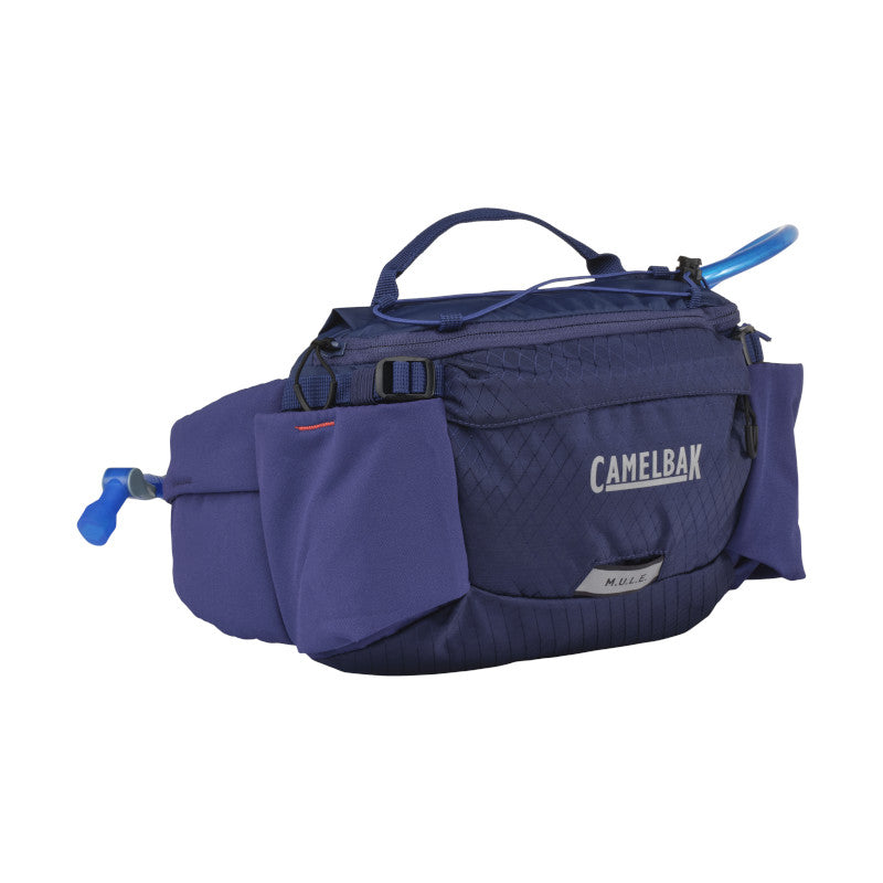 CamelBak M.U.L.E.® 5L Waist Pack with Crux® 1.5L Lumbar Reservoir Deep Sea