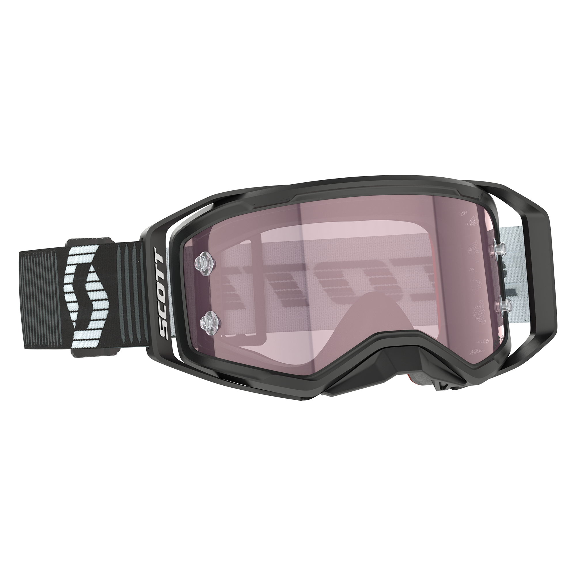 Scott Prospect 2.0 AMP Goggle Black / White Rose Works Lens
