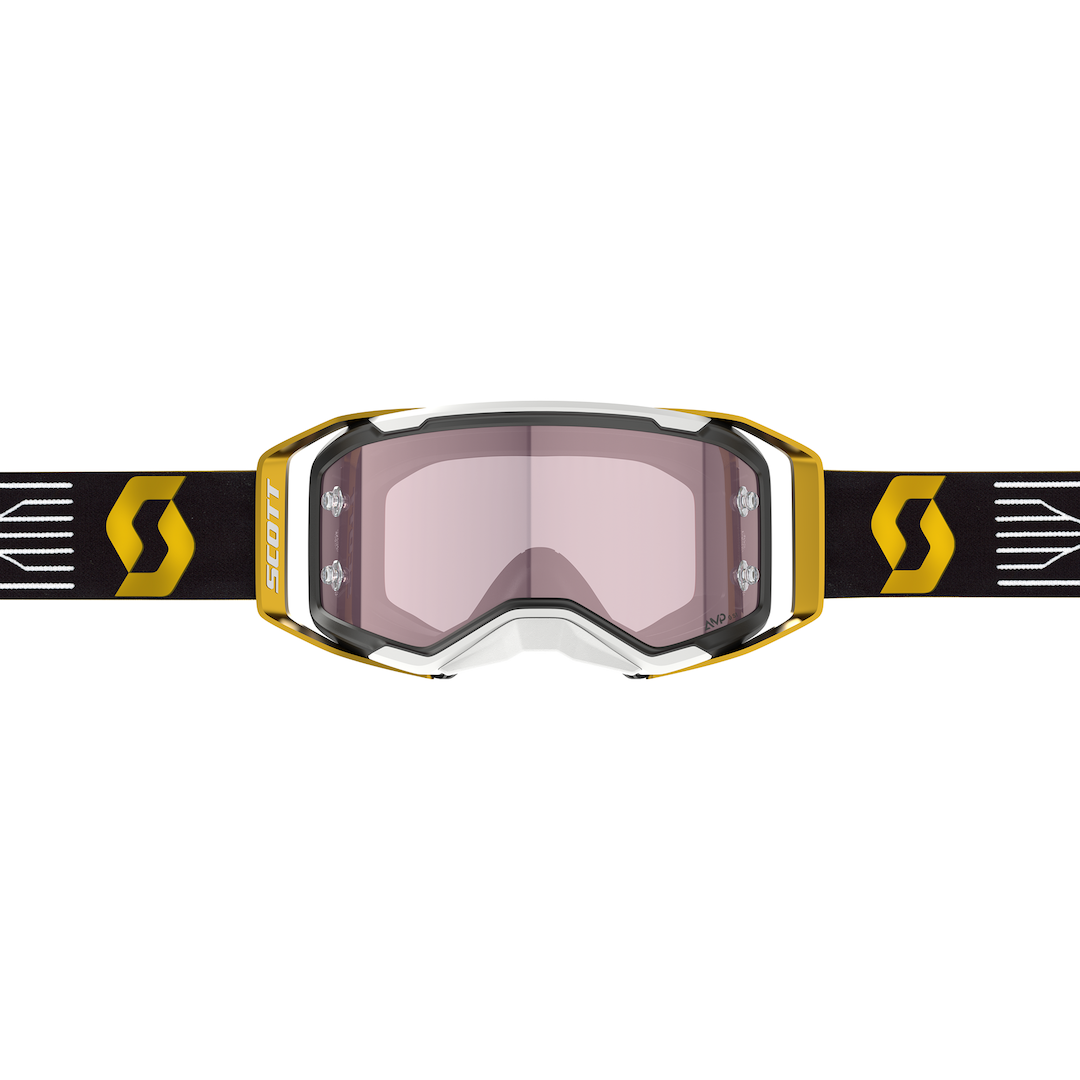 Scott Prospect 2.0 AMP Goggle Black / Gold Rose Works Lens