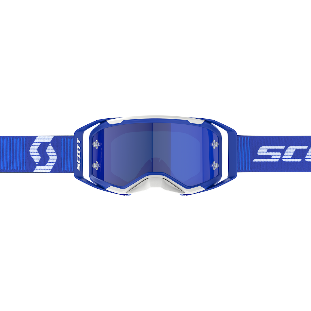 Scott Prospect 2.0 Goggle Blue / White Blue Chrome Works Lens
