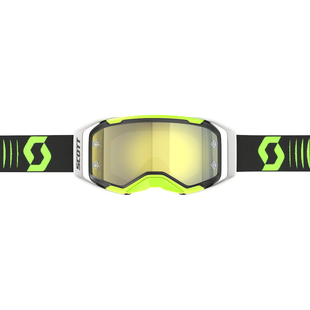Scott Prospect 2.0 Goggle Doppler Black / Neon Yellow Yellow Chrome Works Lens