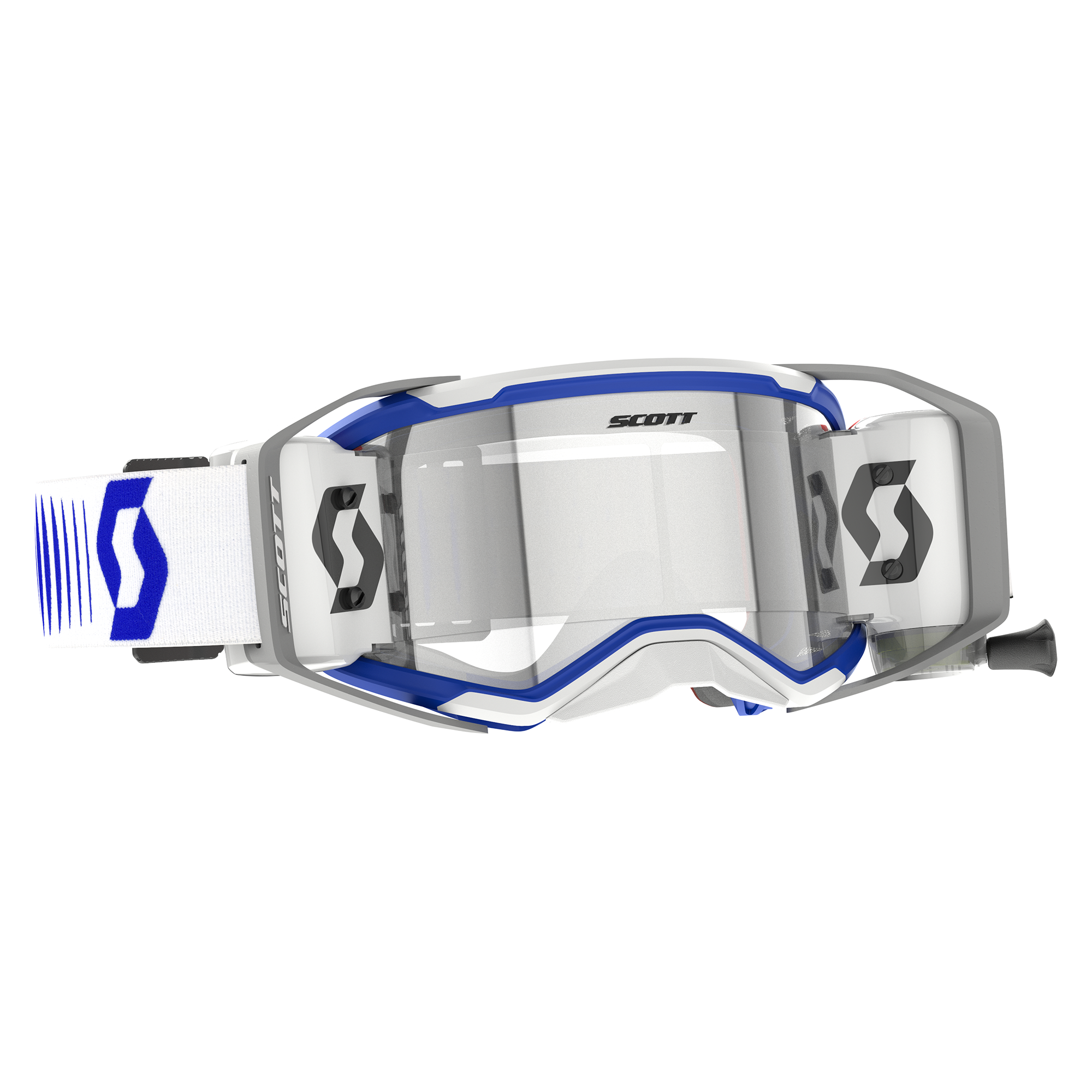 Scott Prospect 2.0 WFS Goggle Doppler White / Blue Clear Works Lens