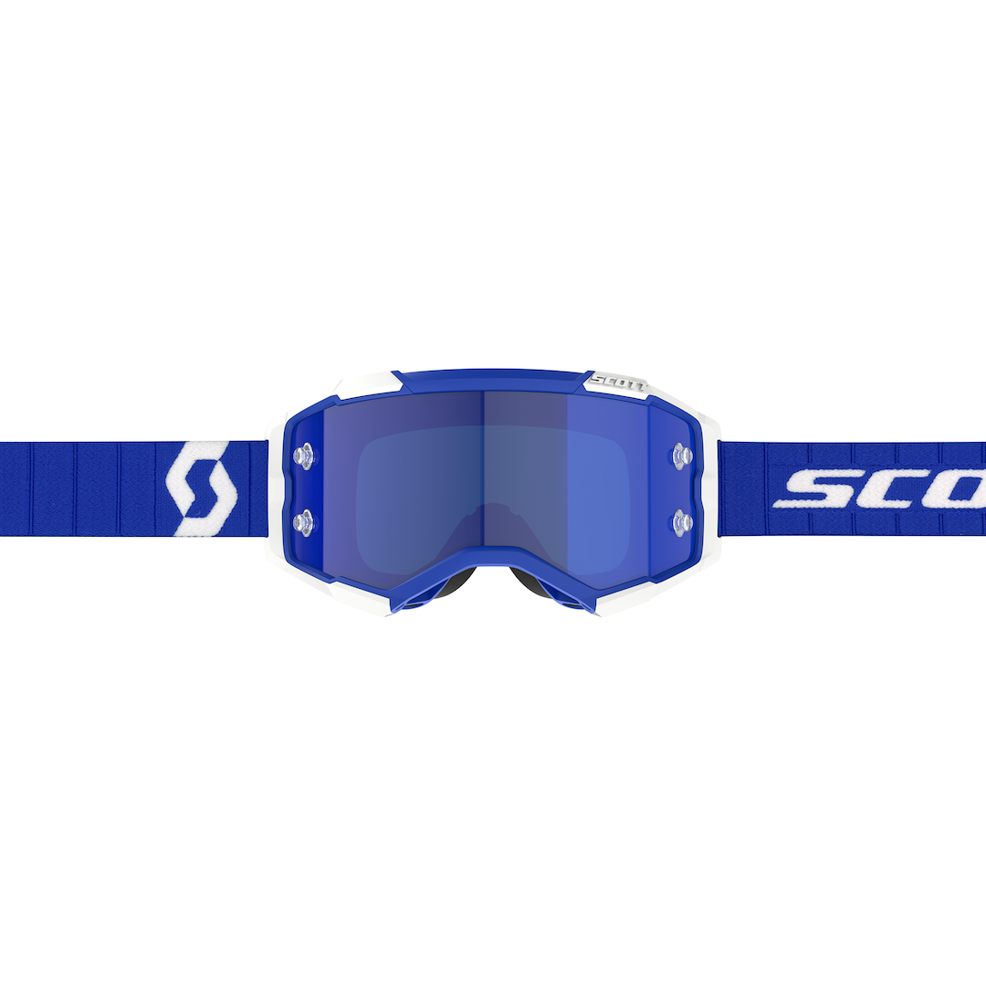 Scott Fury Goggle Blue Blue Chrome Works Lens