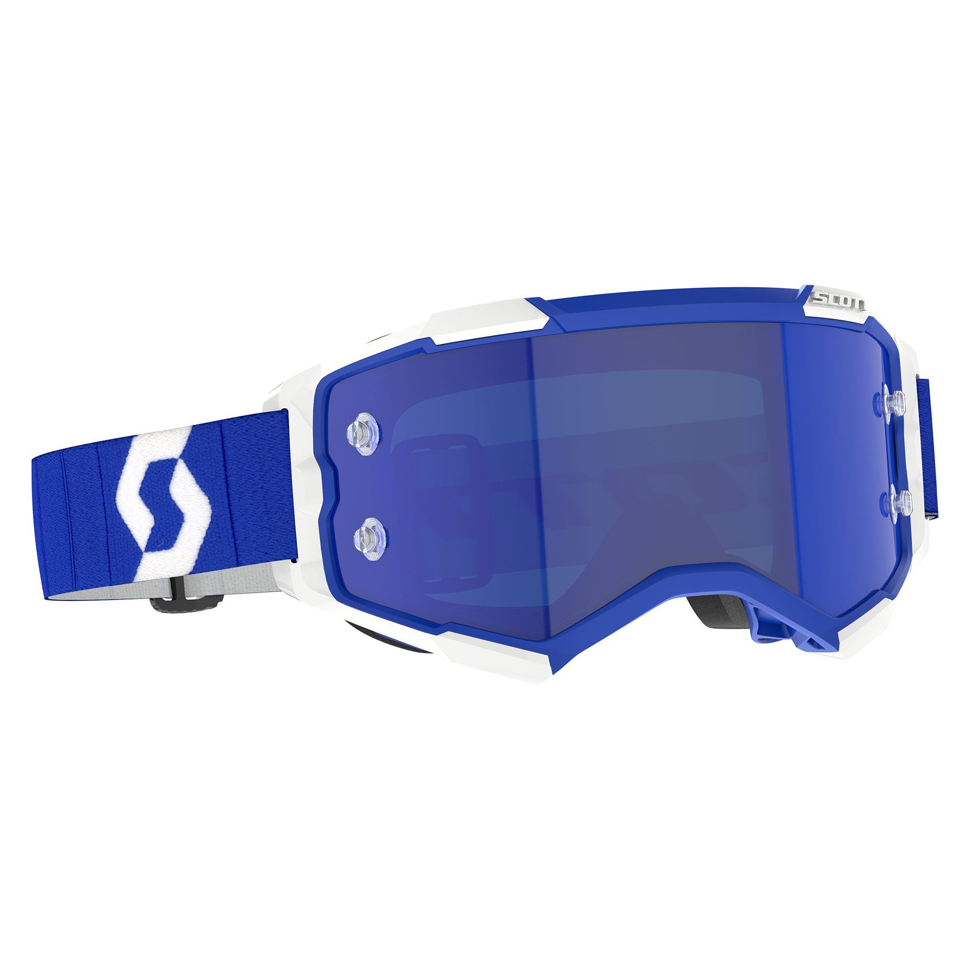 Scott Fury Goggle Blue Blue Chrome Works Lens
