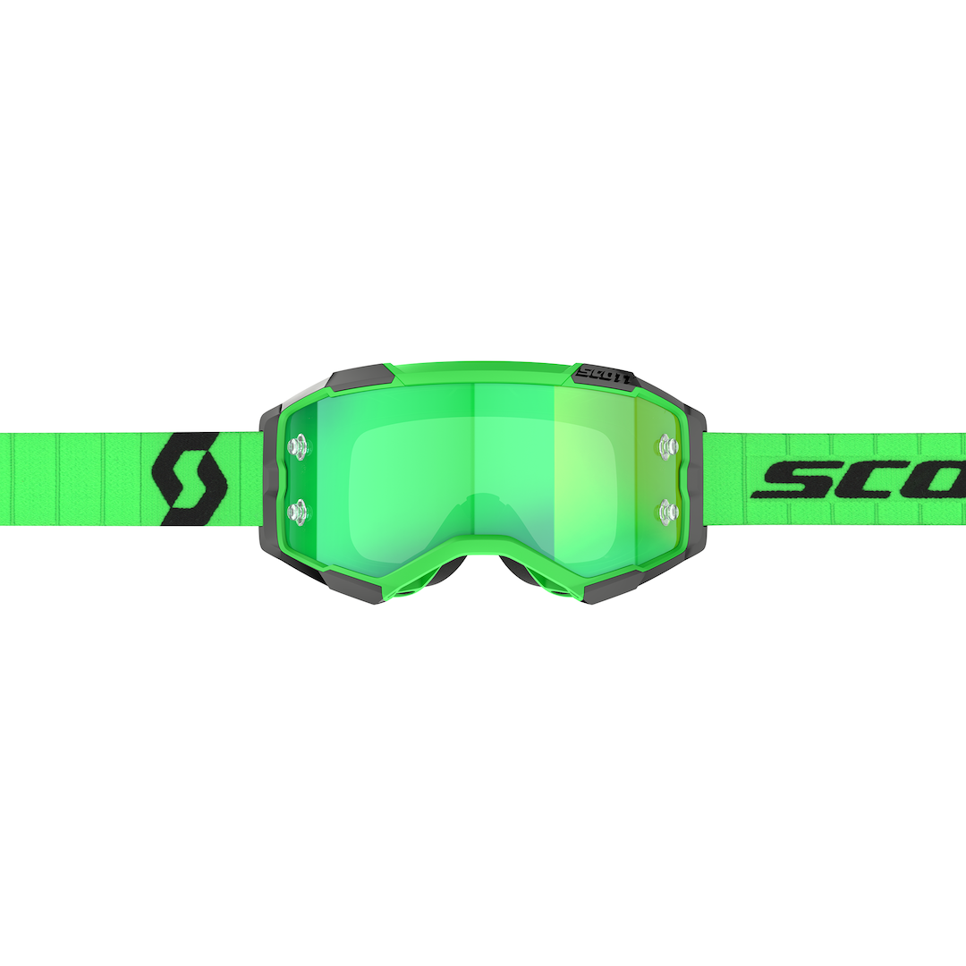 Scott Fury Goggle Green Green Chrome Works Lens