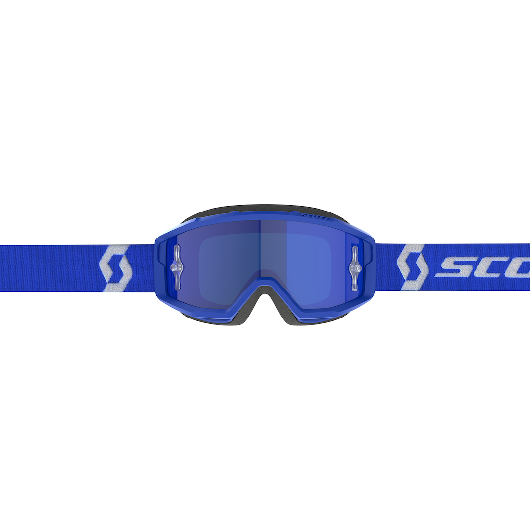 Scott Primal Chrome Goggle Blue / White Blue Chrome Works Lens