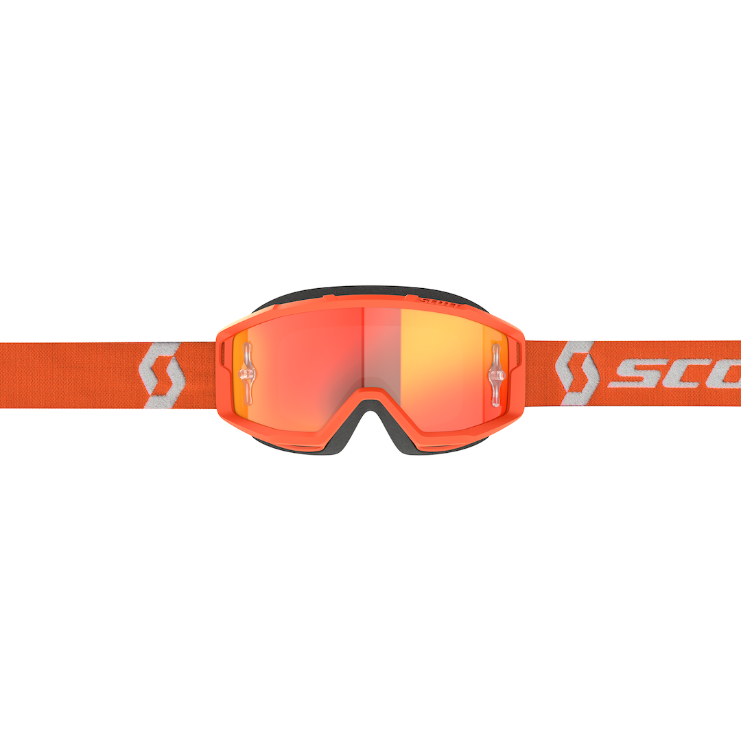 Scott Primal Chrome Goggle Orange / White Orange Chrome Works Lens