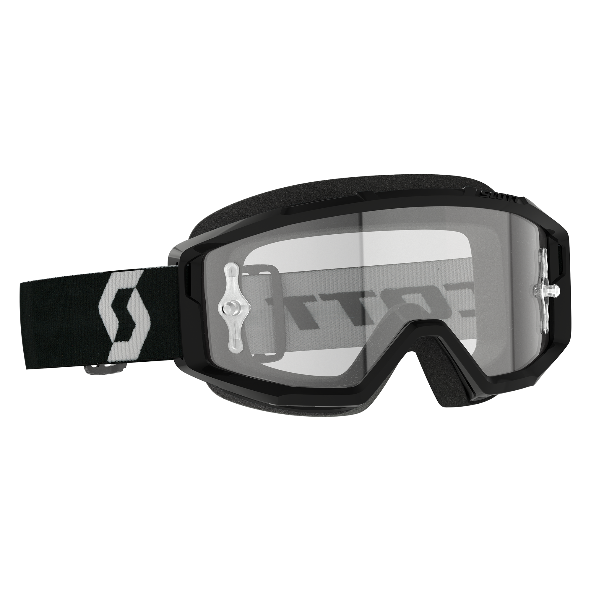Scott Primal Goggle Black / White Clear Works Lens