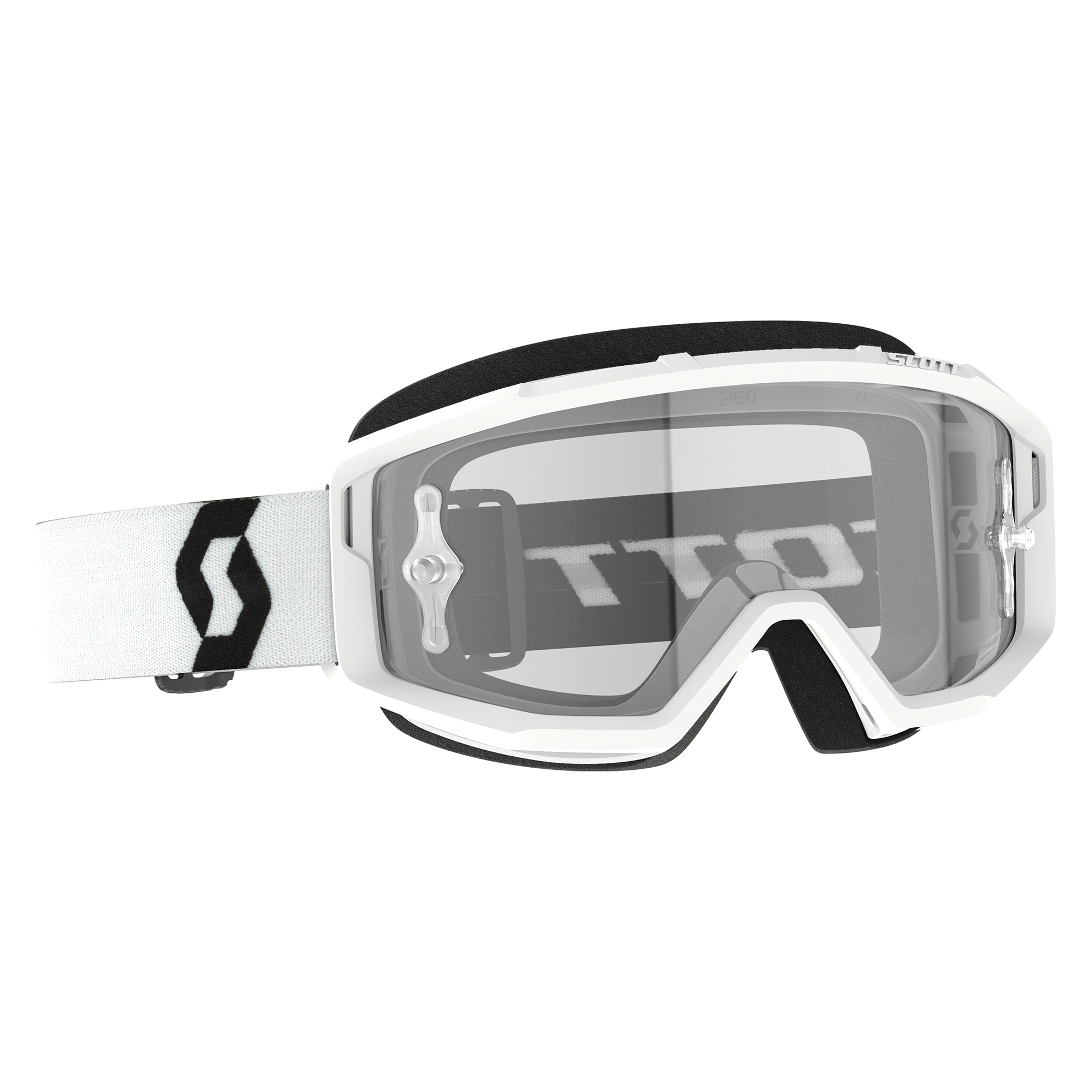 Scott Primal Goggle White Clear Works Lens