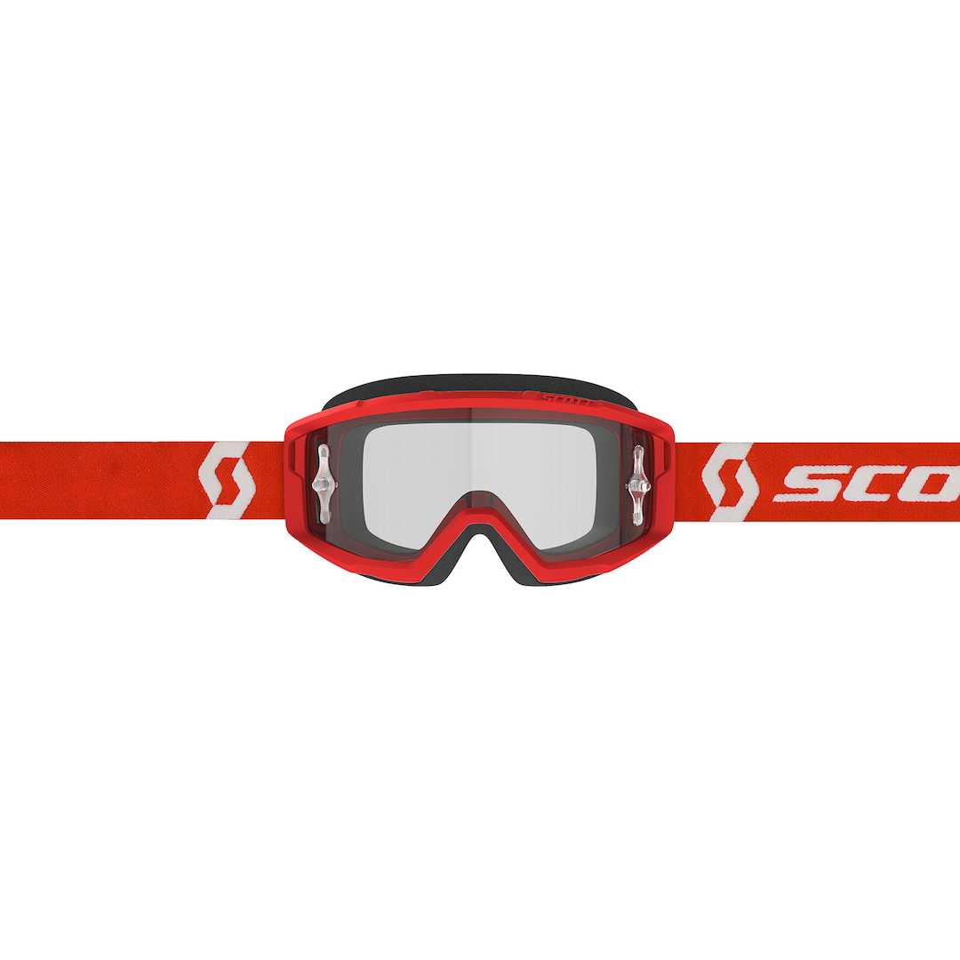 Scott Primal Goggle Red / White Clear Works Lens