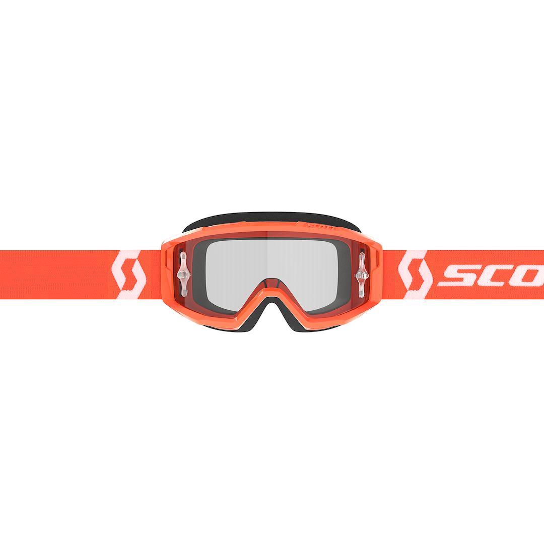 Scott Primal Goggle Orange / White Clear Works Lens