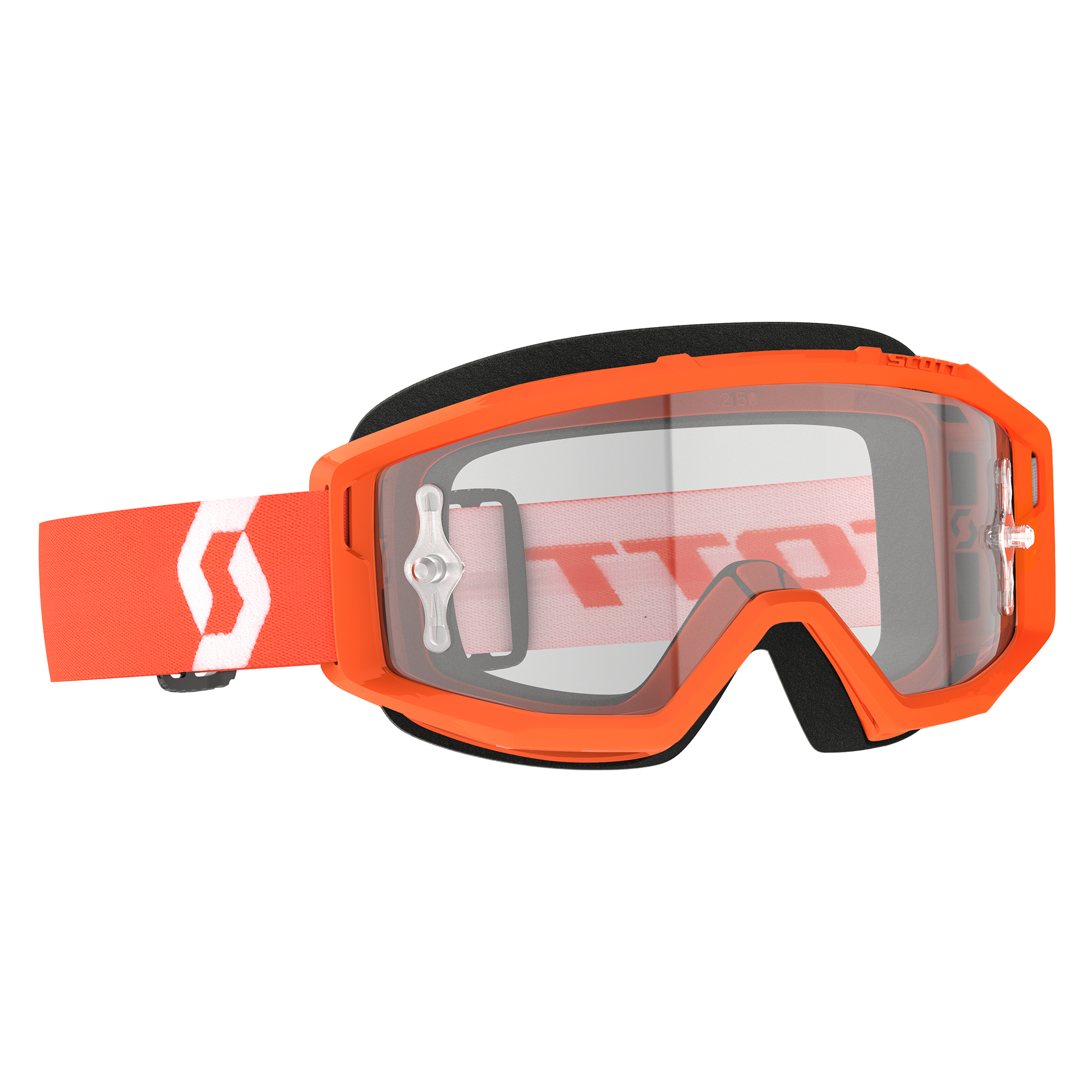 Scott Primal Goggle Orange / White Clear Works Lens
