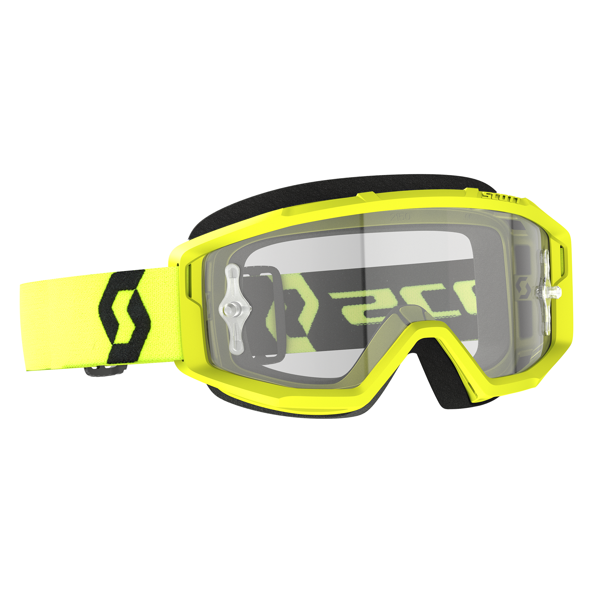 Scott Primal Goggle Yellow / Black Clear Works Lens