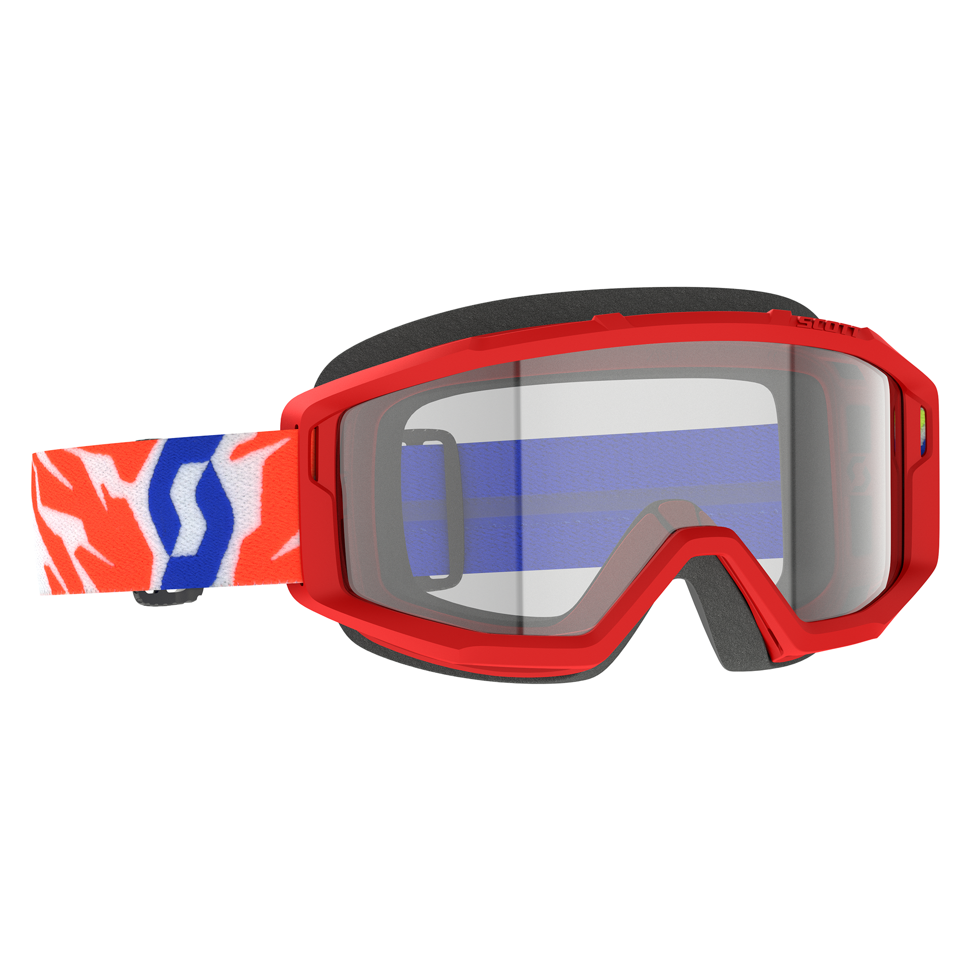 Scott Primal Youth Goggle Red Clear S0 Lens