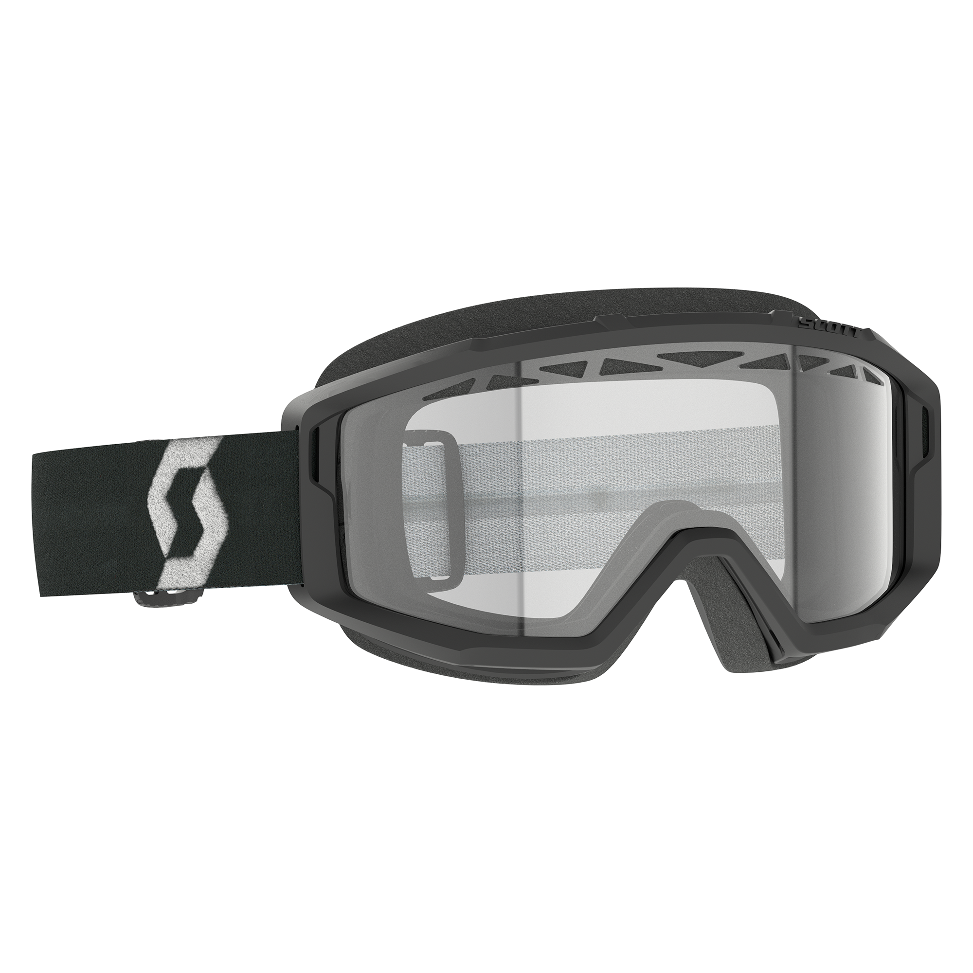 Scott Primal Enduro Goggle Black / White Clear S0 Lens