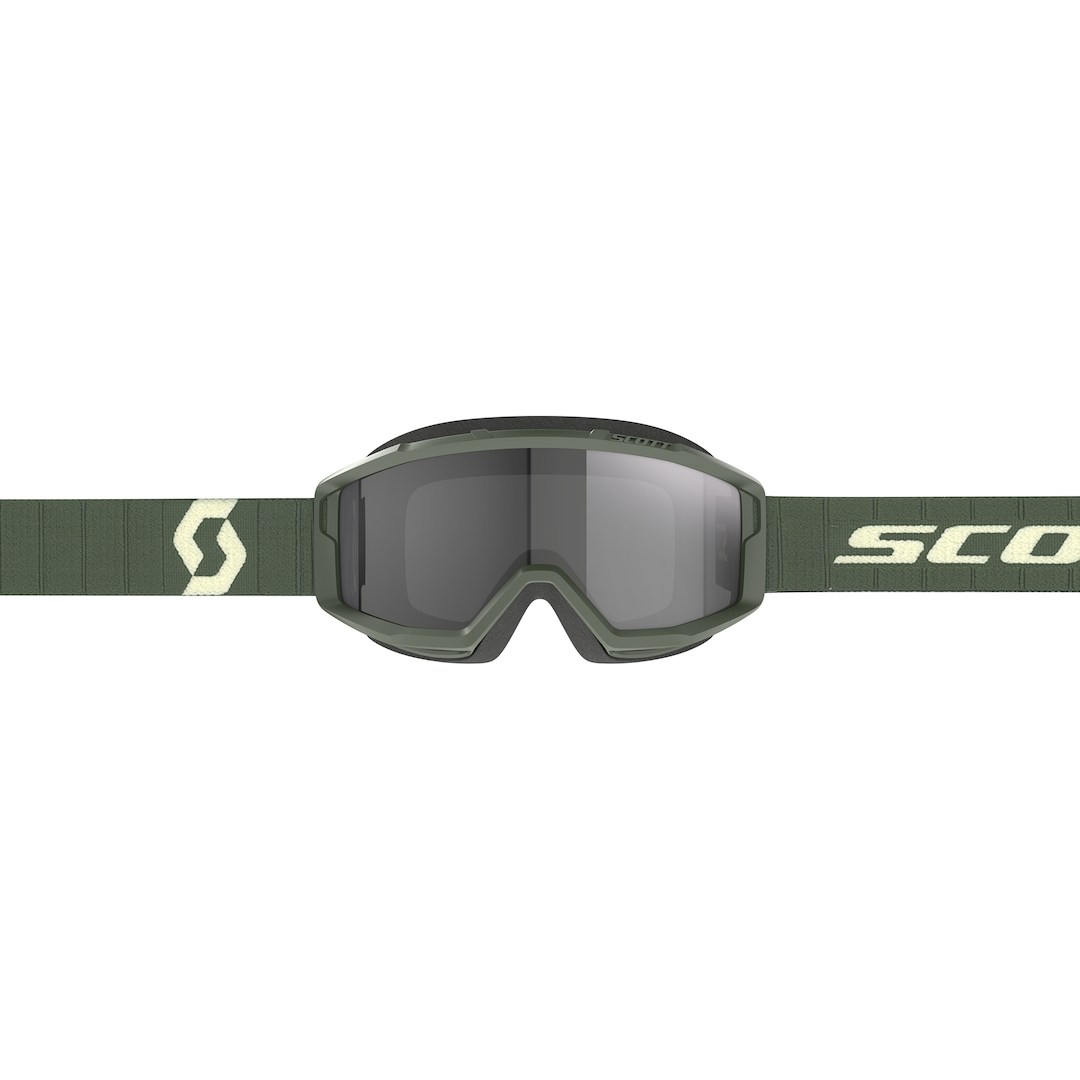 Scott Primal Sand Dust Goggle Khaki Green Dark Grey Lens