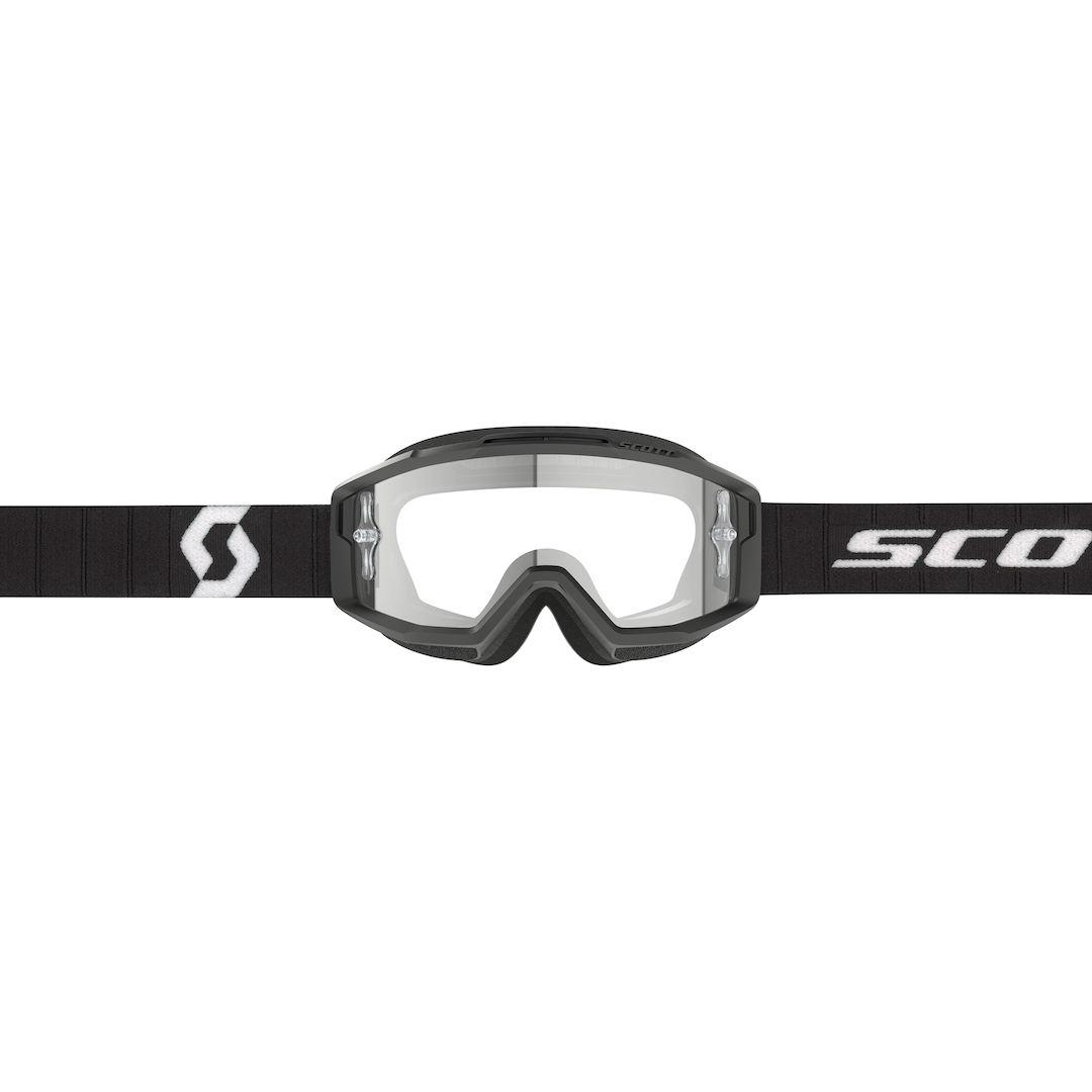 Scott Split OTG Goggle Black / White Clear Works Lens
