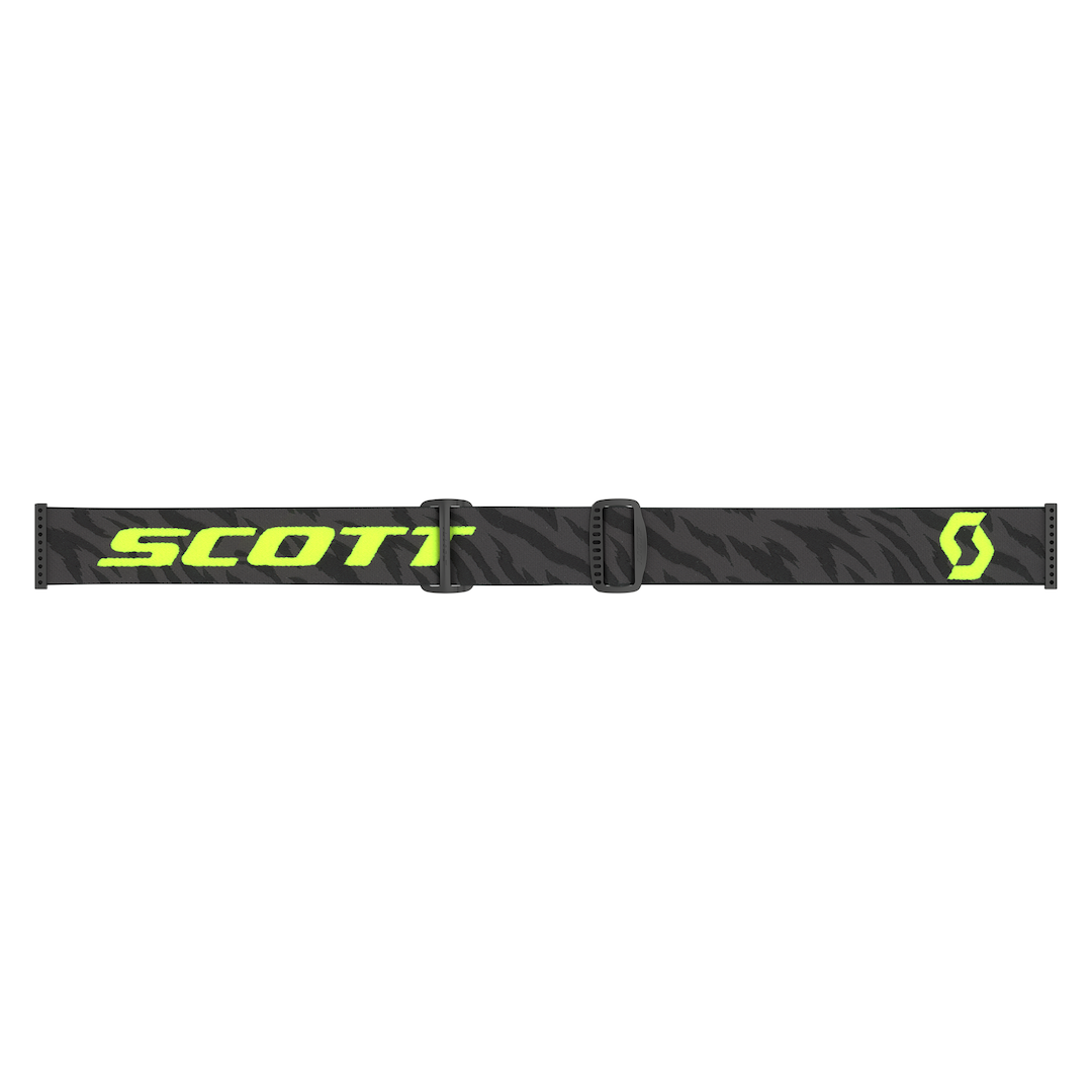 Scott Split OTG Goggle Zebra Black / Neon Yellow Clear Works Lens