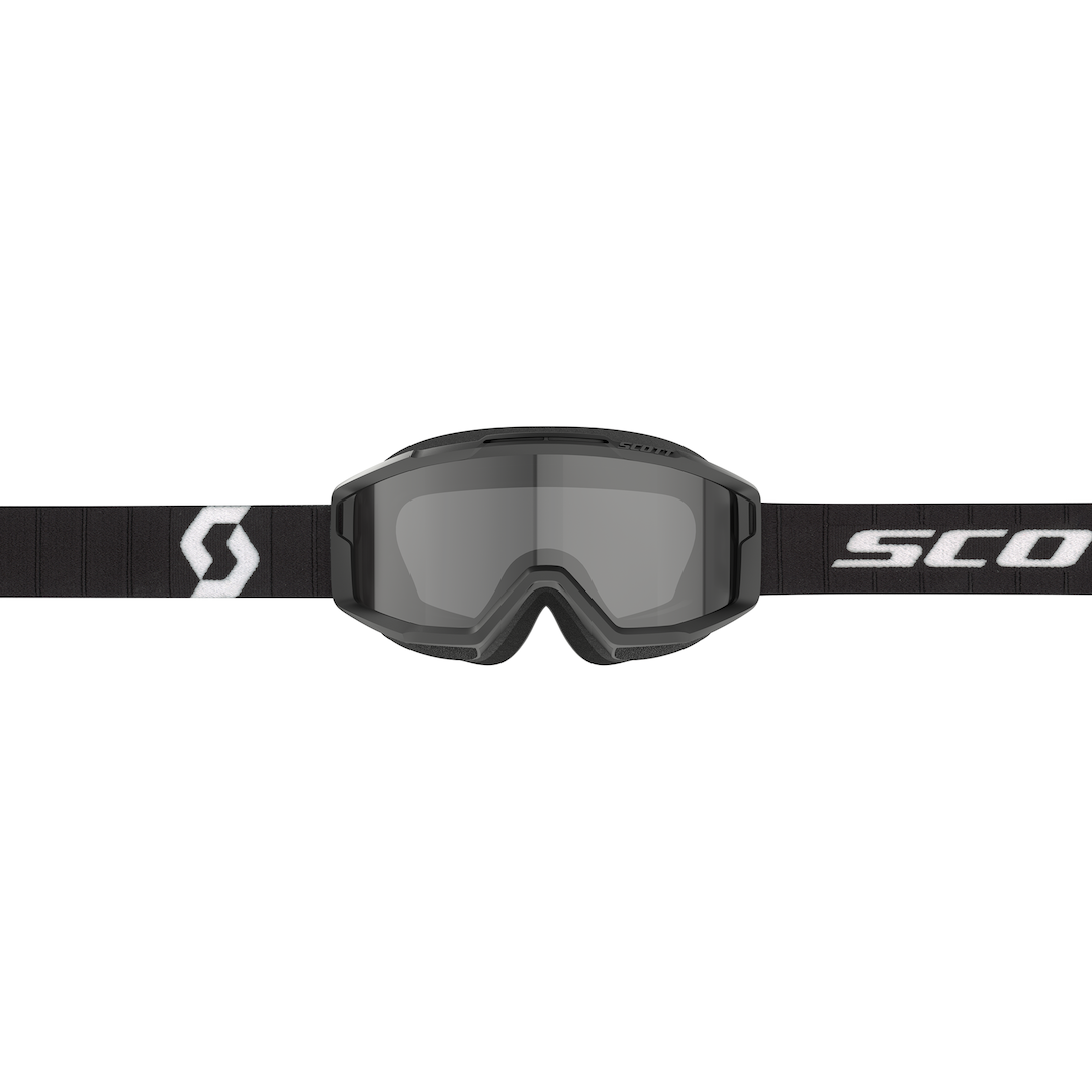 Scott Split OTG Sand Dust Goggle Black / White Dark Grey Lens