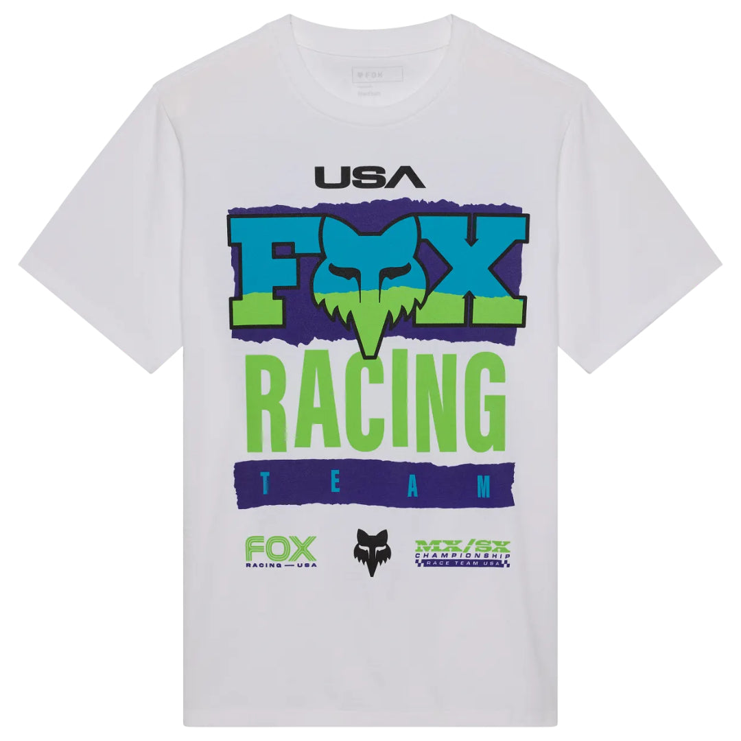 Fox Hardcore 195 Original Short Sleeve Tee White