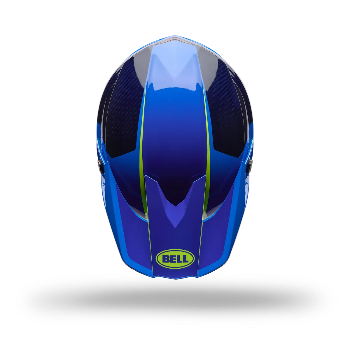 Bell Moto-10 Spherical GP FIM ECE 22.06 Vector Frequency Blue