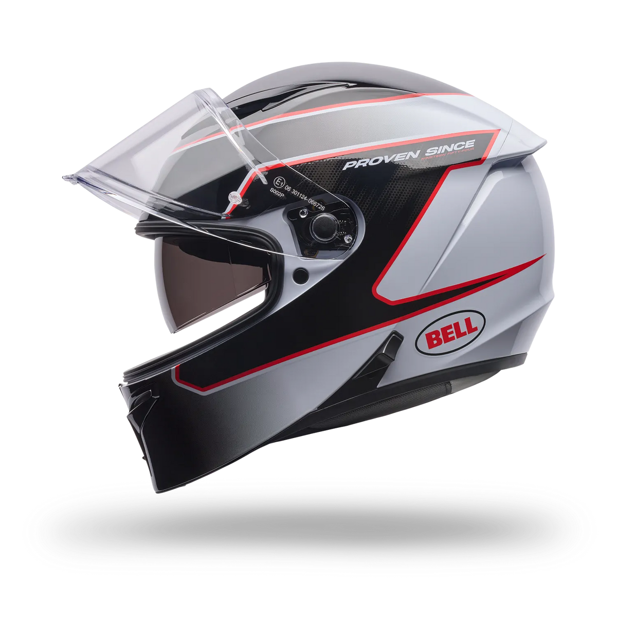 Bell Lithium MIPS Flux ECE 22.06 Helmet White/Black/Red