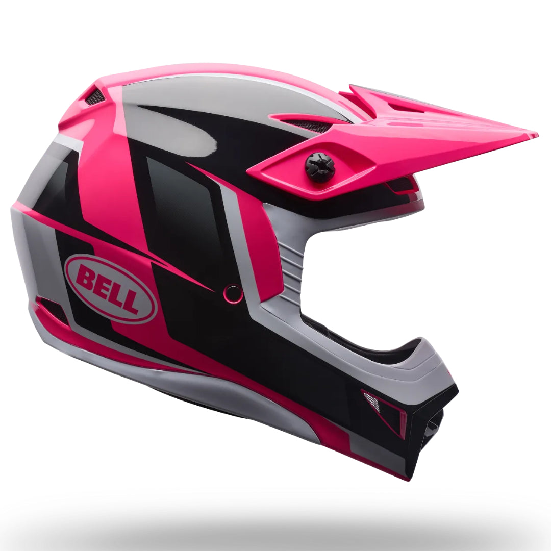 Bell YOUTH MX-10 MIPS Spiral ECE 22.06 MX Helmet Pink
