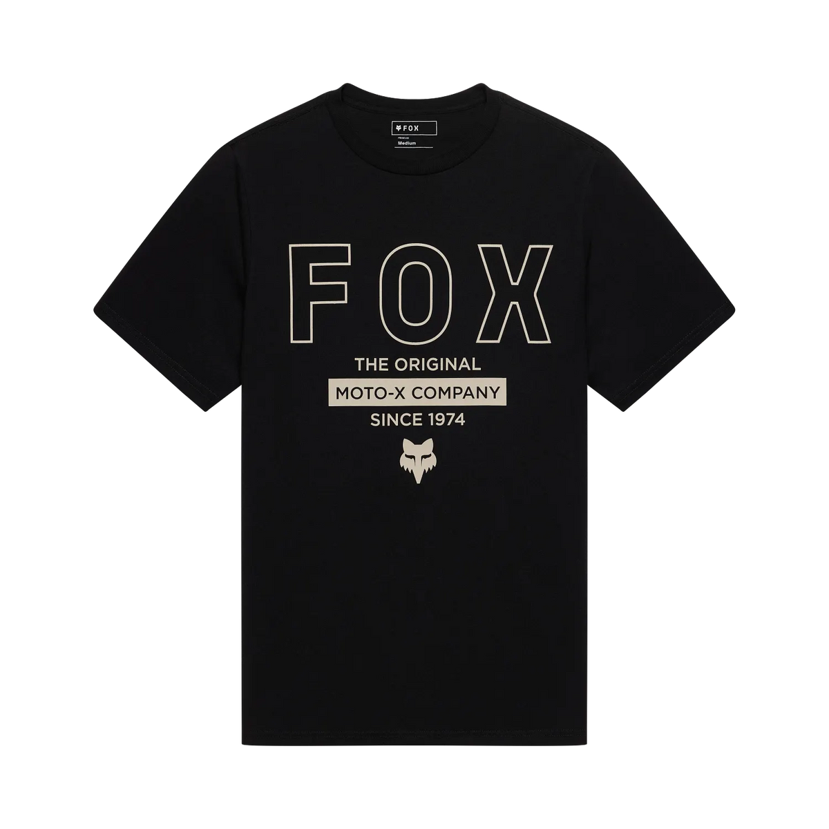 Fox Outline 195 Original Short Sleeve Tee Black